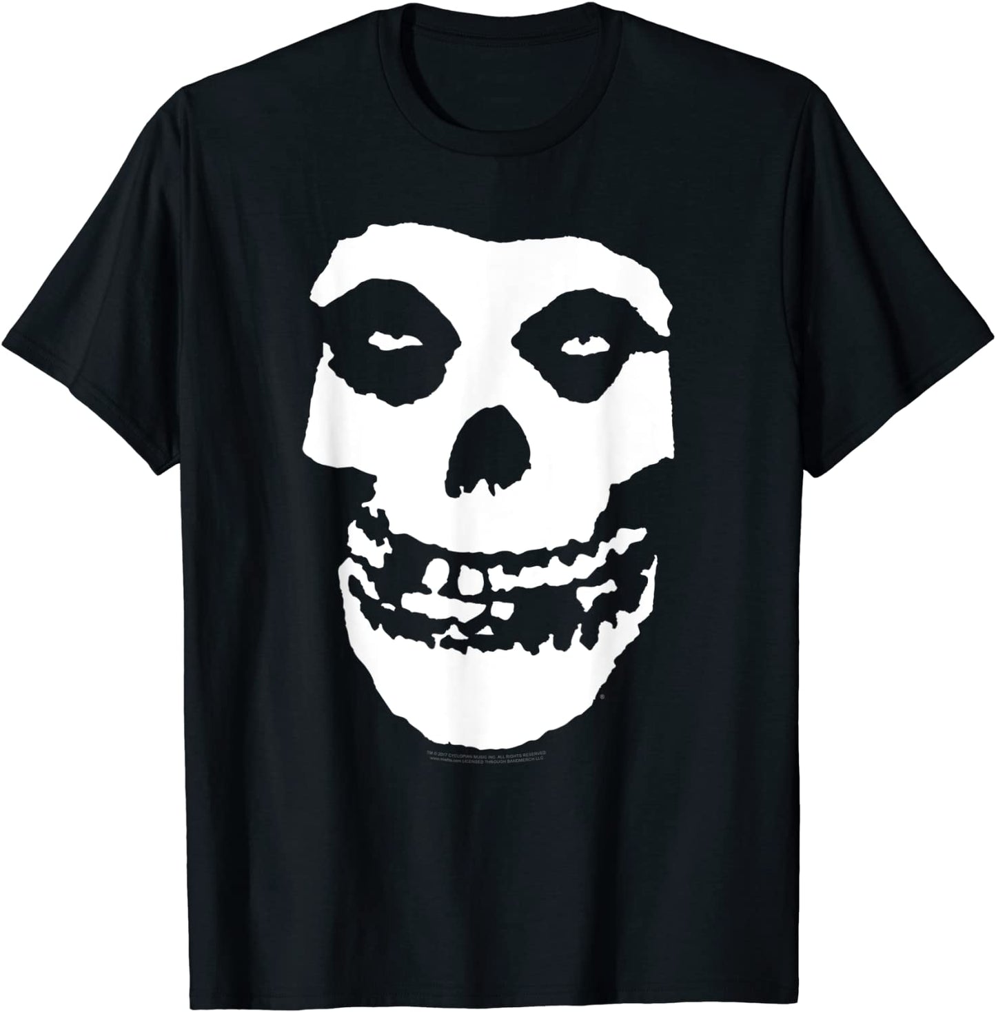 Mens Misfits Fiend Skull T-Shirt