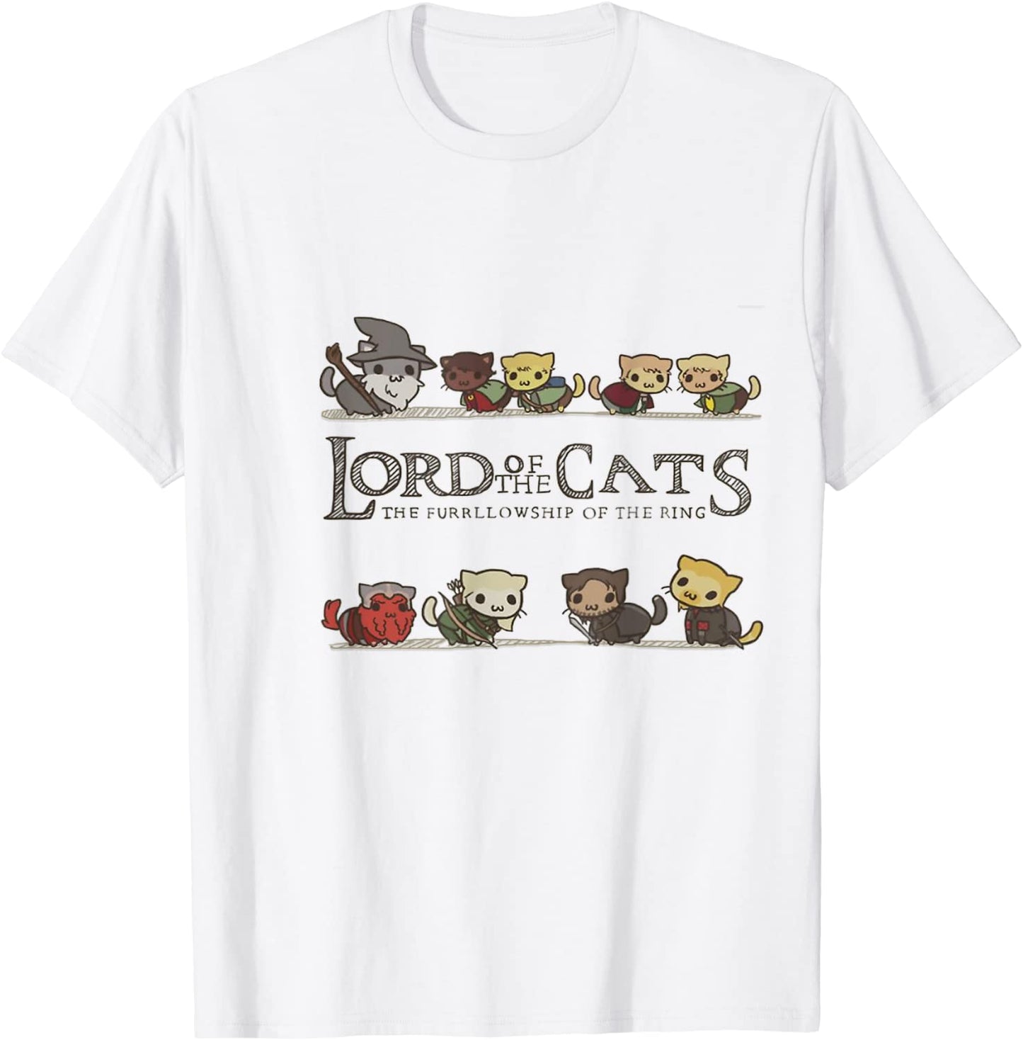Cat - Lord of The Cats tshirt - Funny Kitten Tshirt T-Shirt