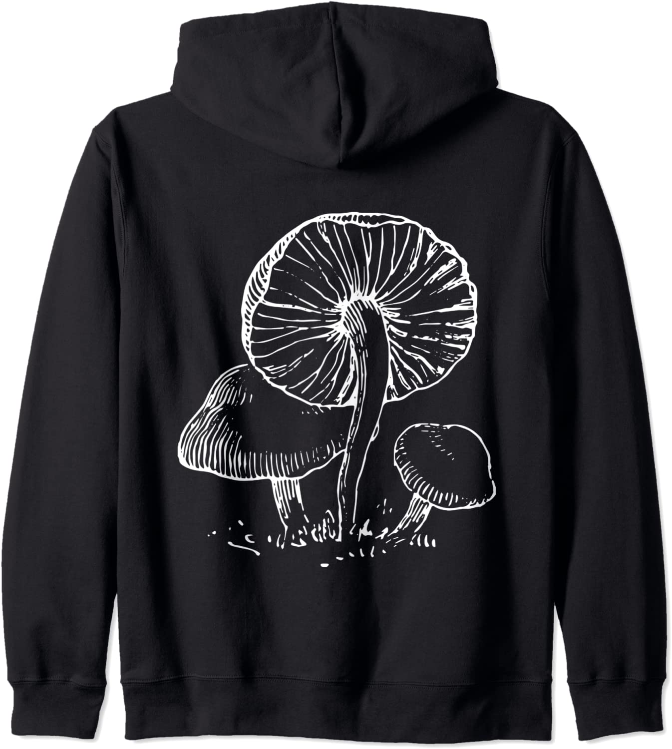 Stylish Bohemian Mushrooms Botany Hoodie