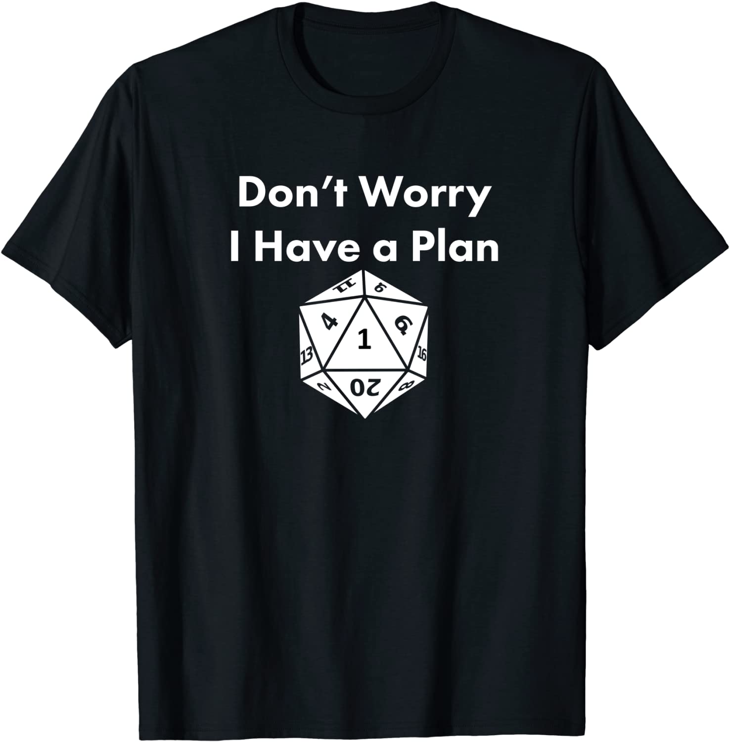 Dungeons D20 Fail RPG Fumble Graphic T Shirt