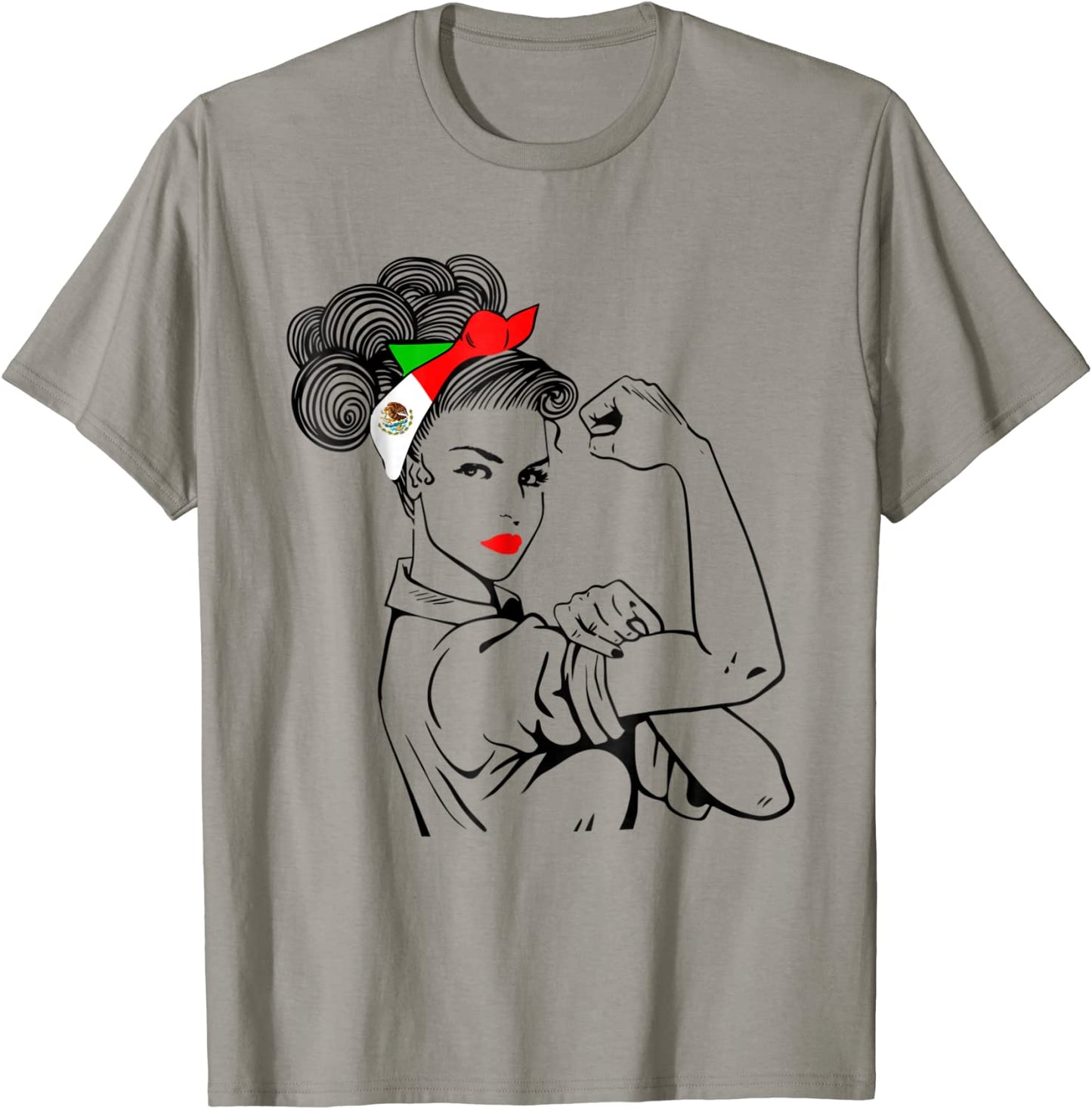 Mexican Girl Unbreakable T-Shirt Heritage Mexico Flag Gift