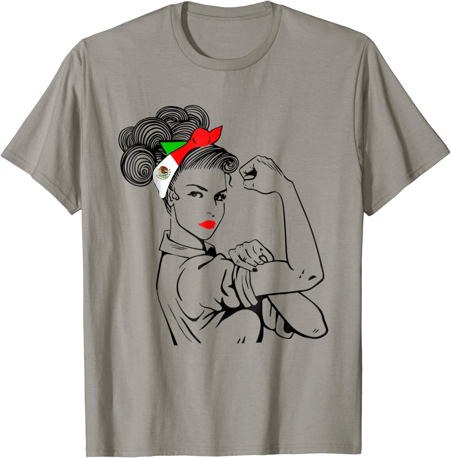 Mexican Girl Unbreakable T-Shirt Heritage Mexico Flag Gift