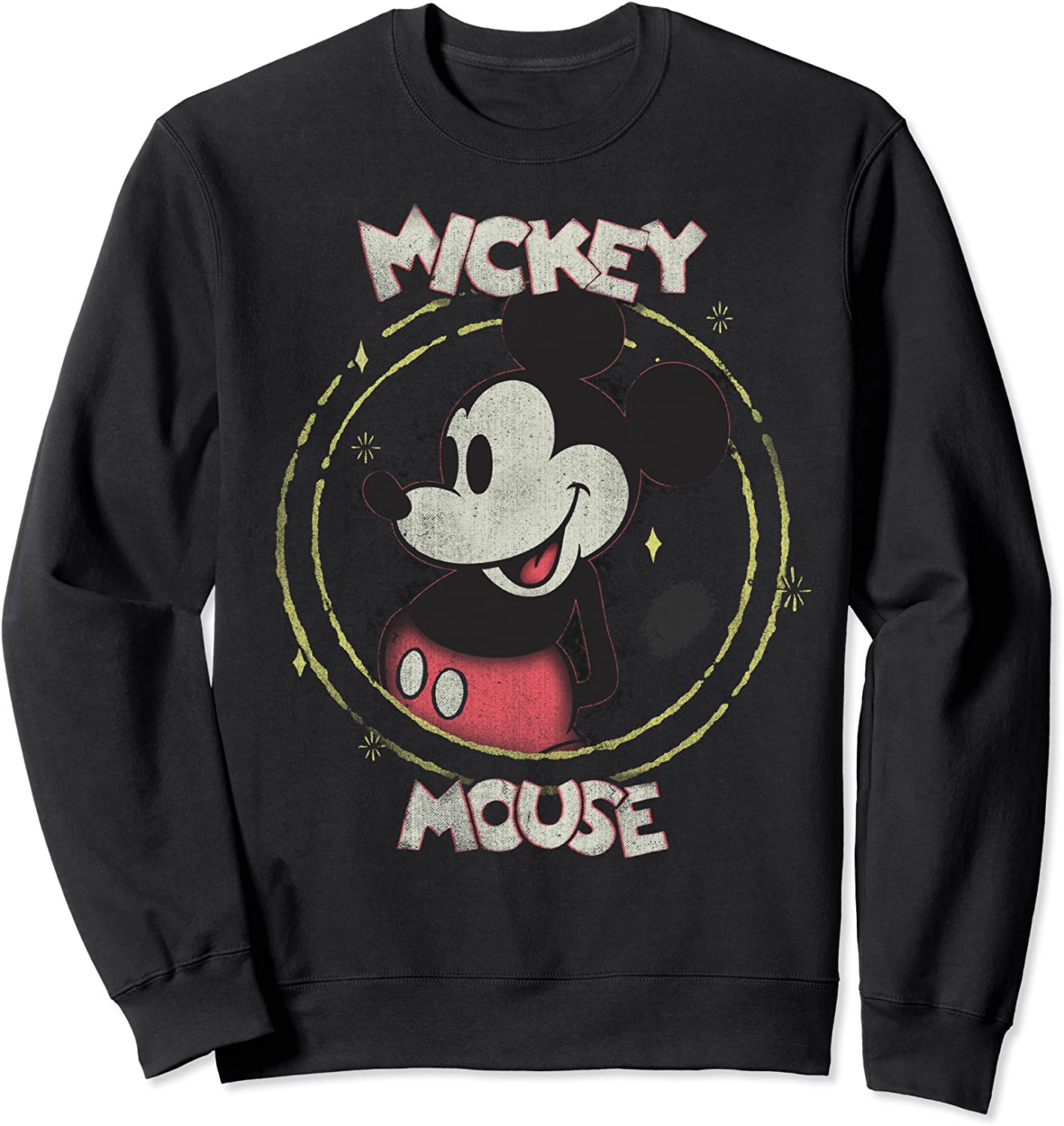 Disney Mickey And Friends Spotty Mickey Mouse Portrait Sweatshirt