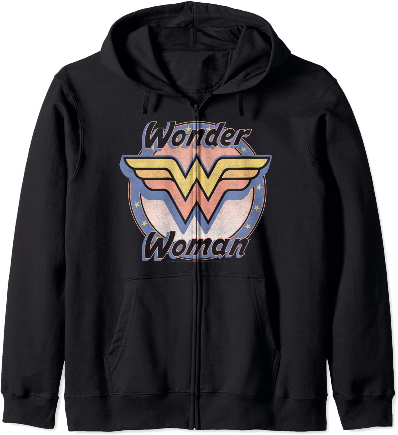 DC Comics Wonder Woman Retro Logo Hoodie