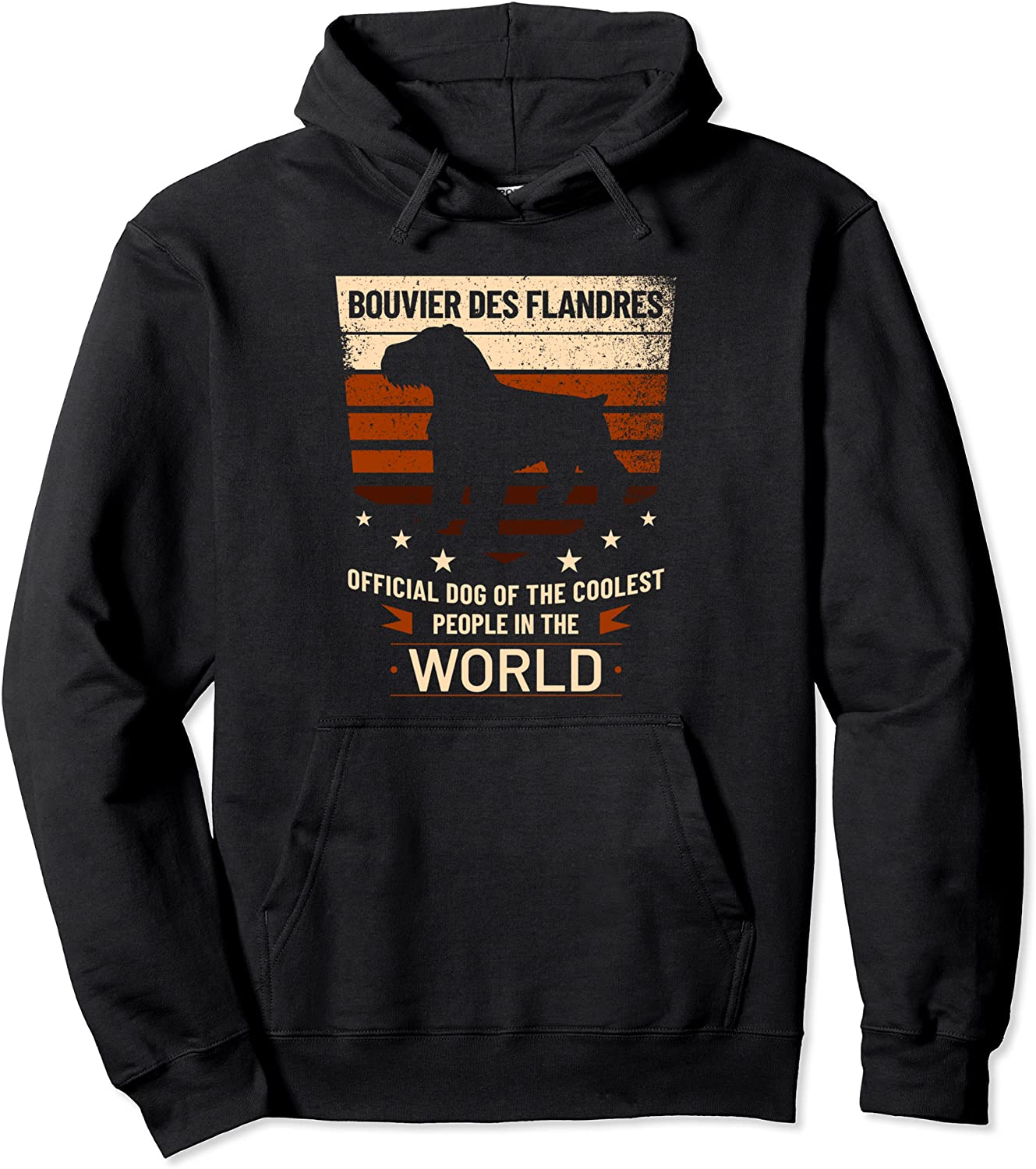 Bouvier des Flandres Official Dog Of The Coolest People Pullover Hoodie