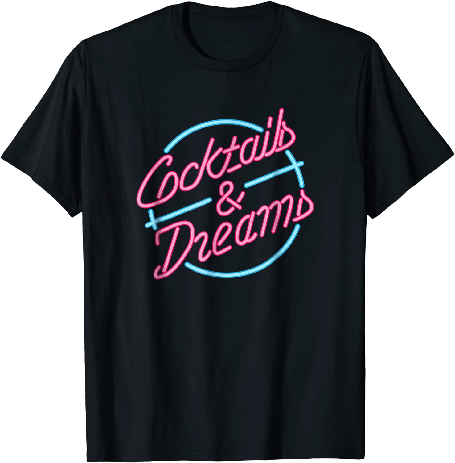designer t-shirt Cocktails dreams shirt
