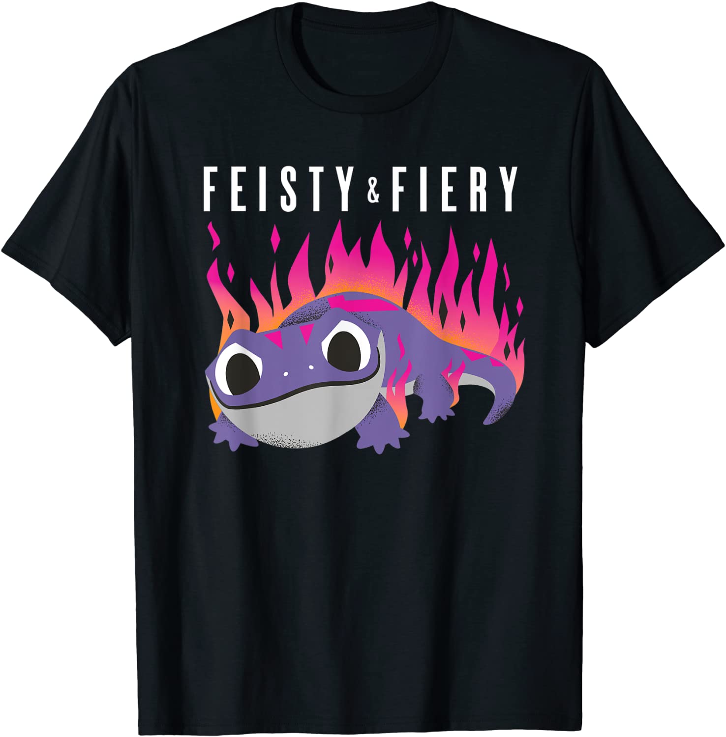 Disney Frozen 2 Bruni Salamander Feisty Fiery T-Shirt