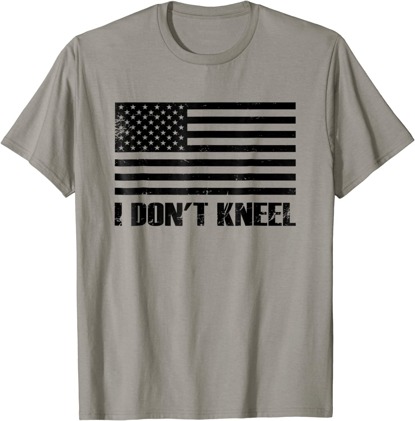 I Dont Kneel USA Flag National United Sports Love T-shirt