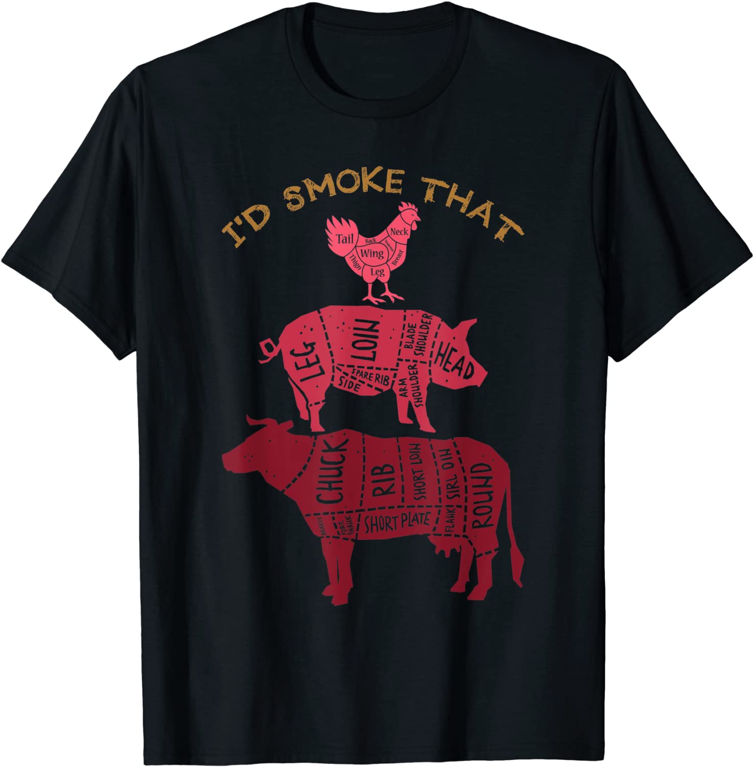 Id Smoke That Barbecue T-Shirt