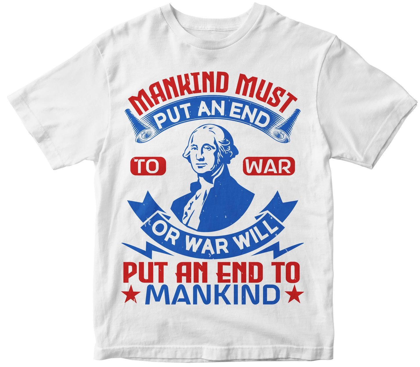 Mankind Must Put An End To War Or War Will