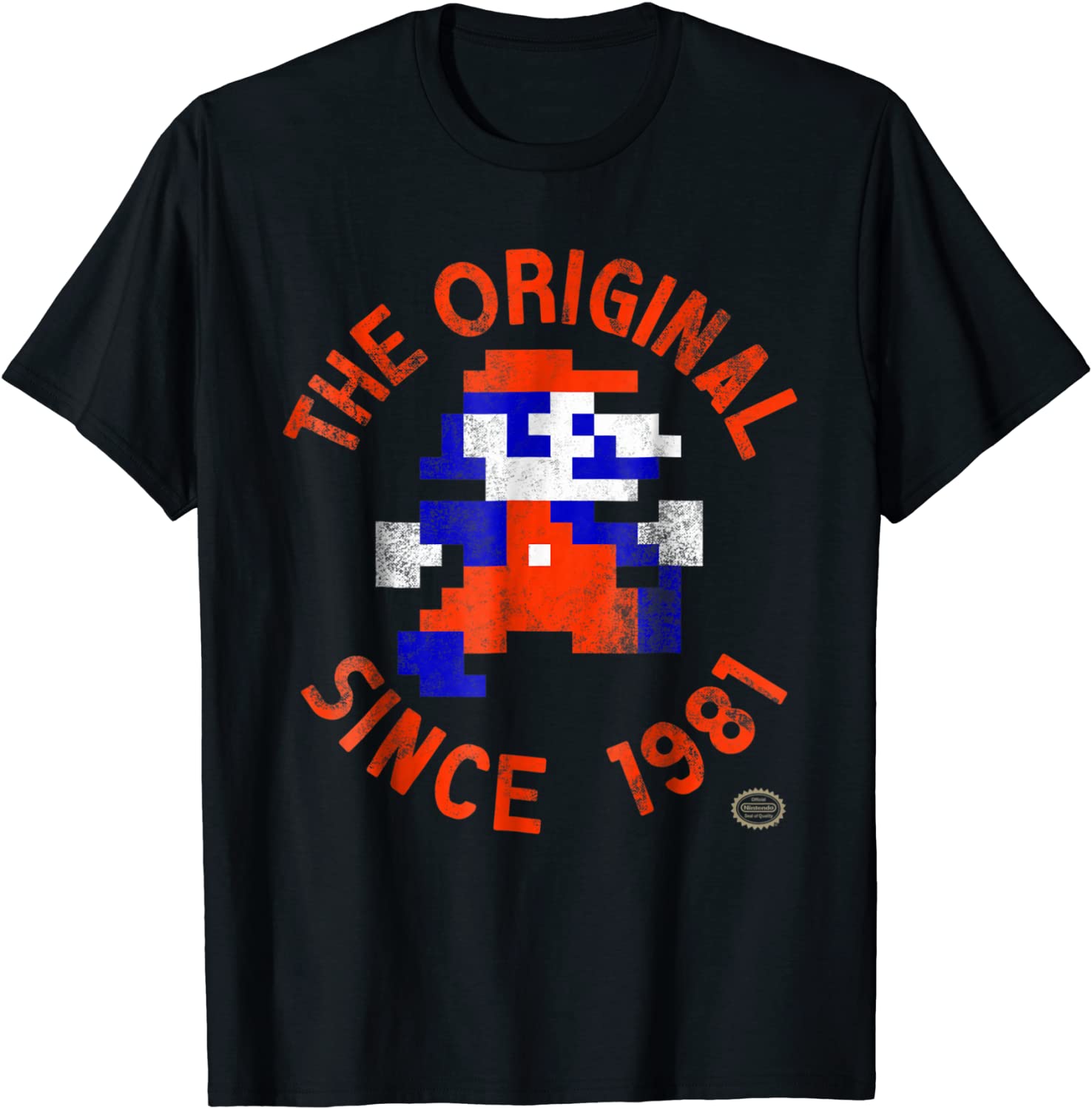 Nintendo Super Mario 8-Bit Original Since 81 Graphic T-Shirt