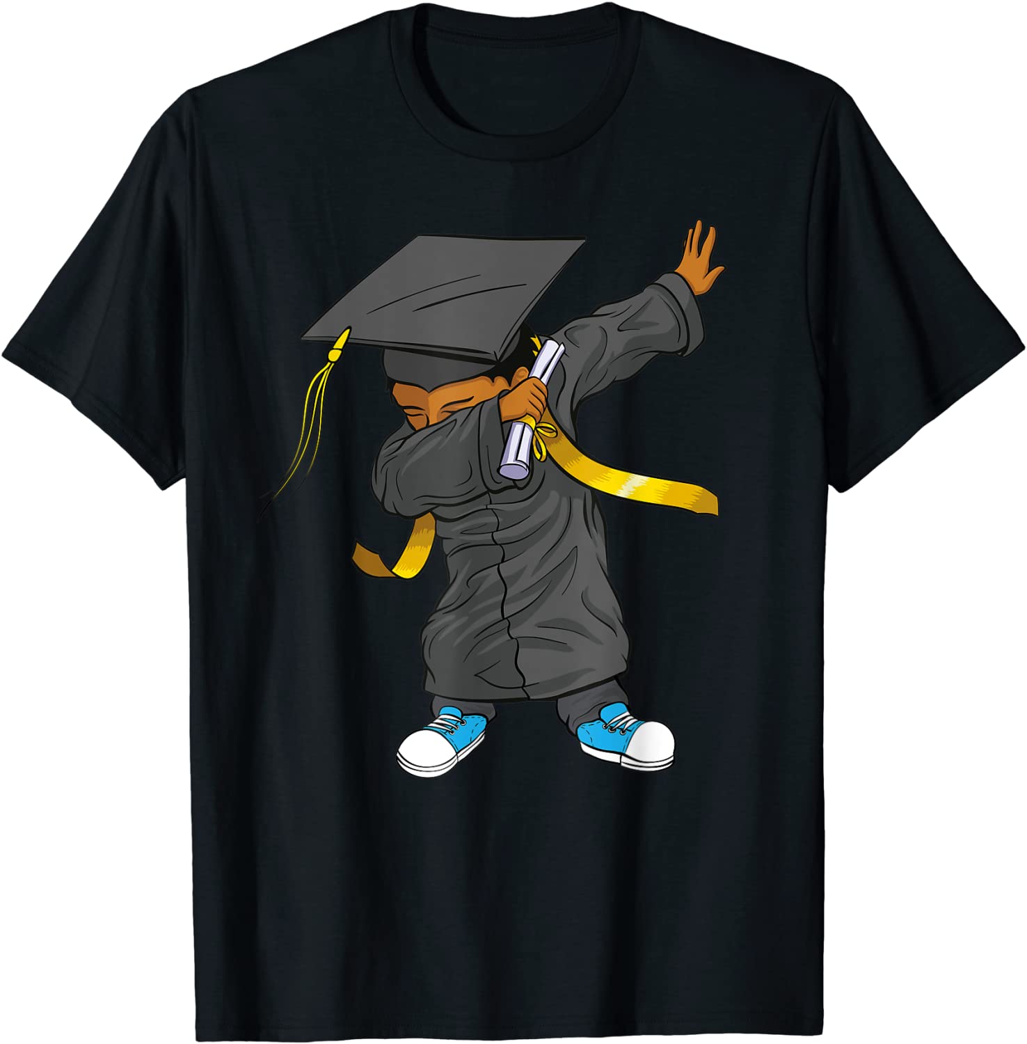 Kids Funny Boys Grad Gifts Dabbing Graduation Class Of 2021 T-Shirt