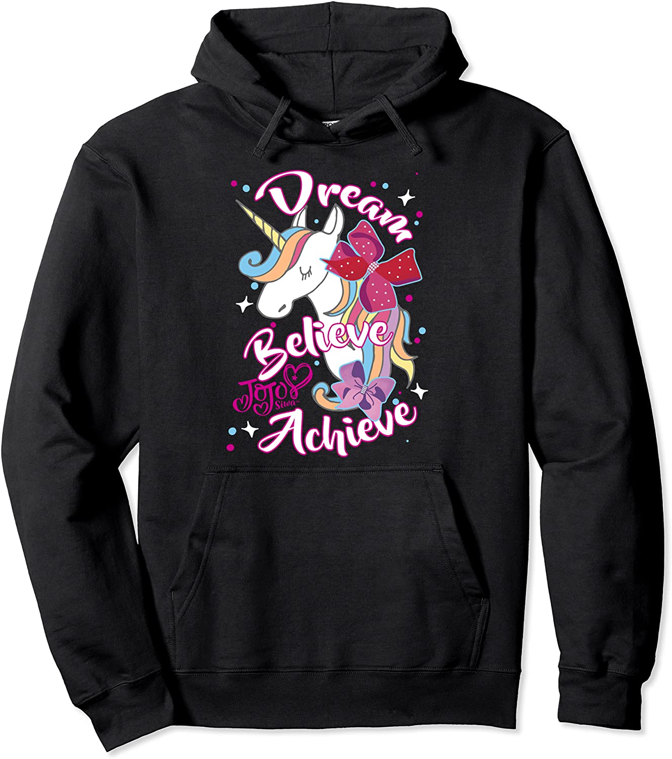 JoJo Siwa Dream Believe Achieve Unicorn Hoodie