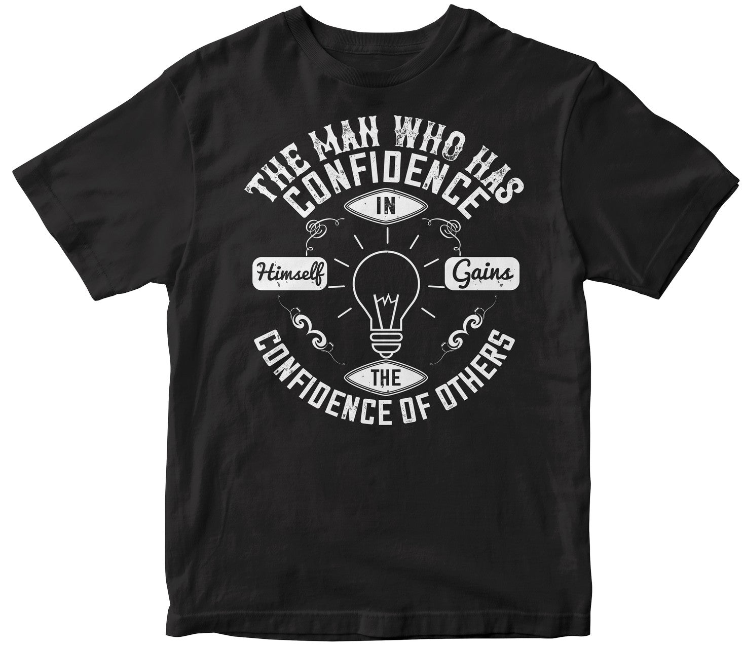The Man Who Has Confidence In Himself Gains The Confidence Of Others