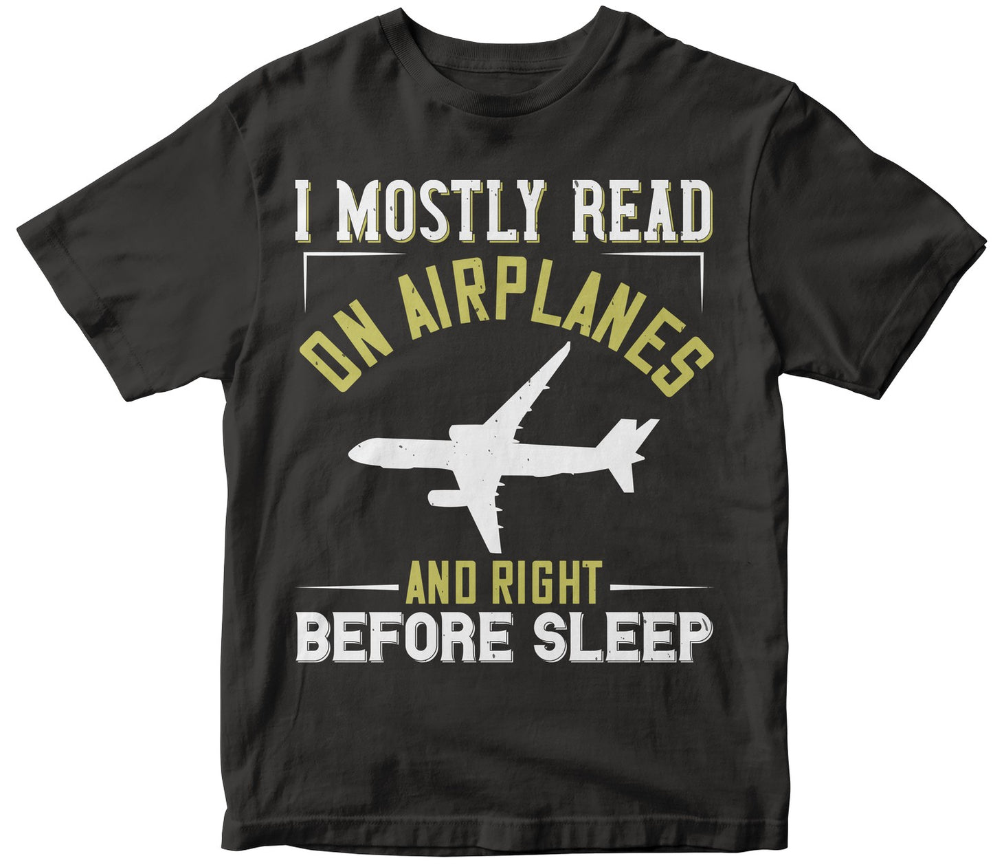 I Mostly Read On Airplanes And Right Before Sleep