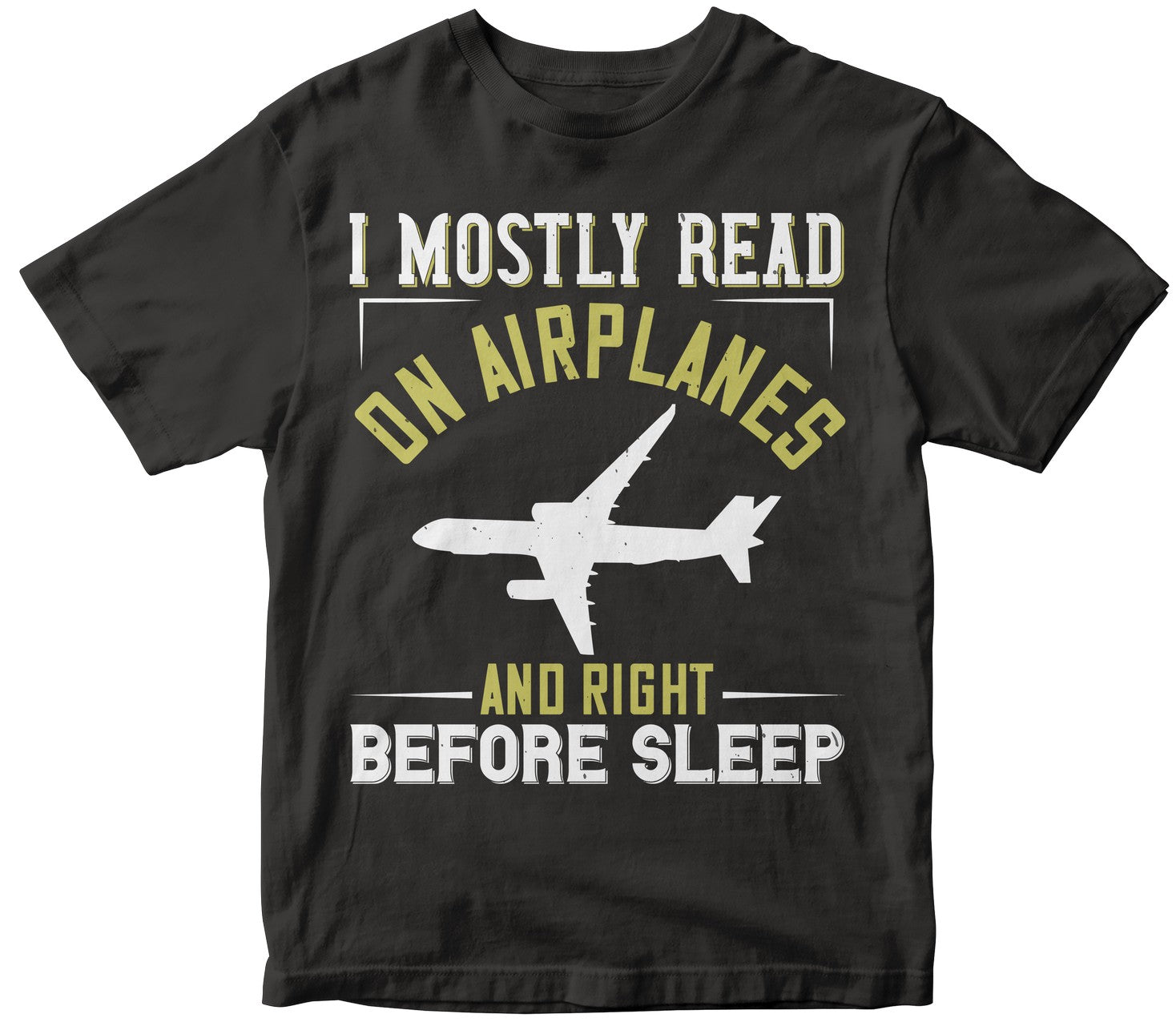 I Mostly Read On Airplanes And Right Before Sleep