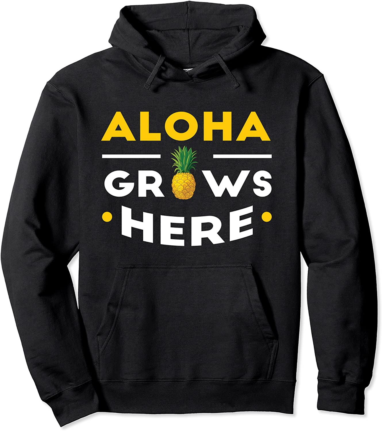 Aloha Pineapple Field Fruit Hawaii Pullover Hoodie