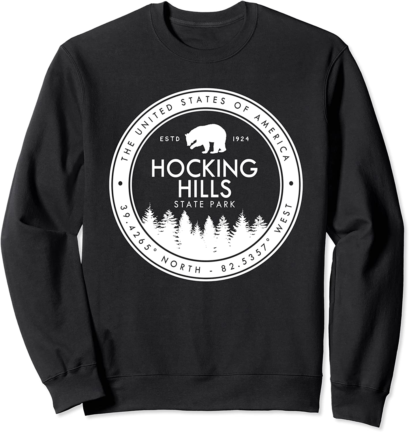 Hocking Hills State Park Ohio Gifts OH Sweatshirt_1
