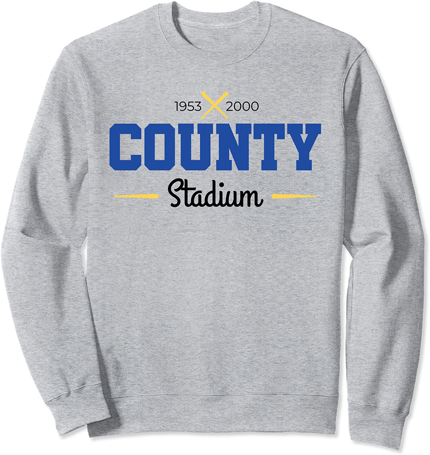 County Stadium Milwaukee Baseball Sweatshirt