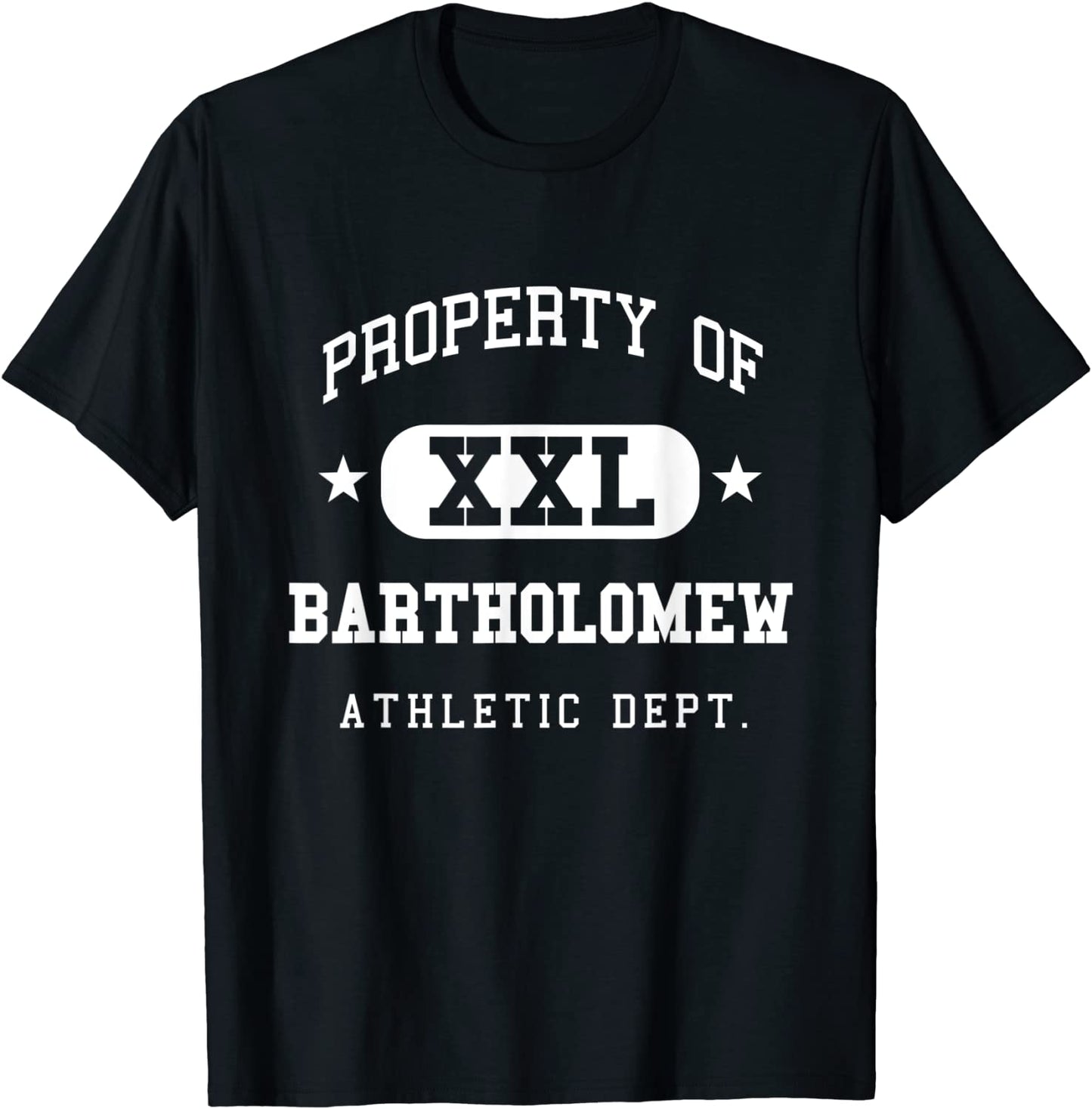 Bartholomew Athletic Name Family Vintage Retro Sport Funny T-Shirt