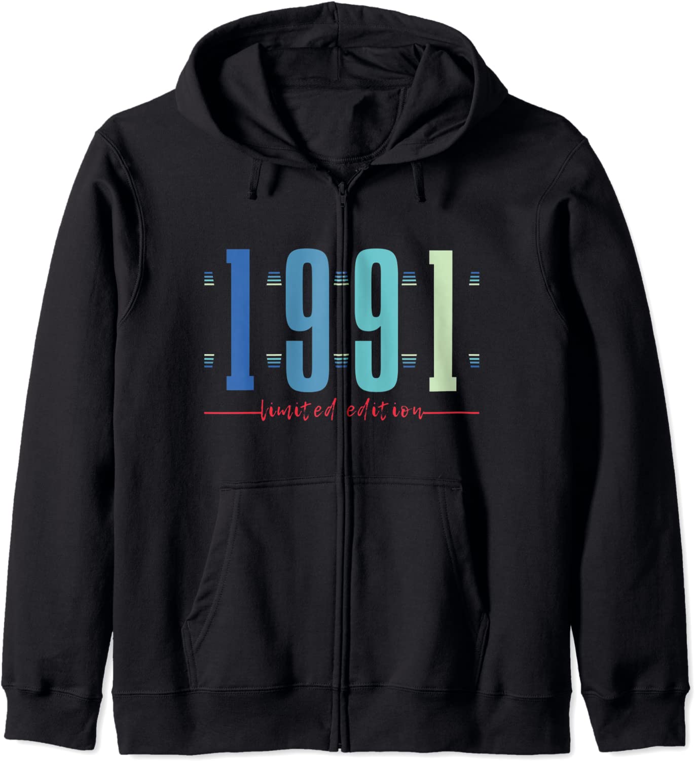 30th Birthday Man Woman 30 Years Bday Funny Gift Year 1991 Hoodie