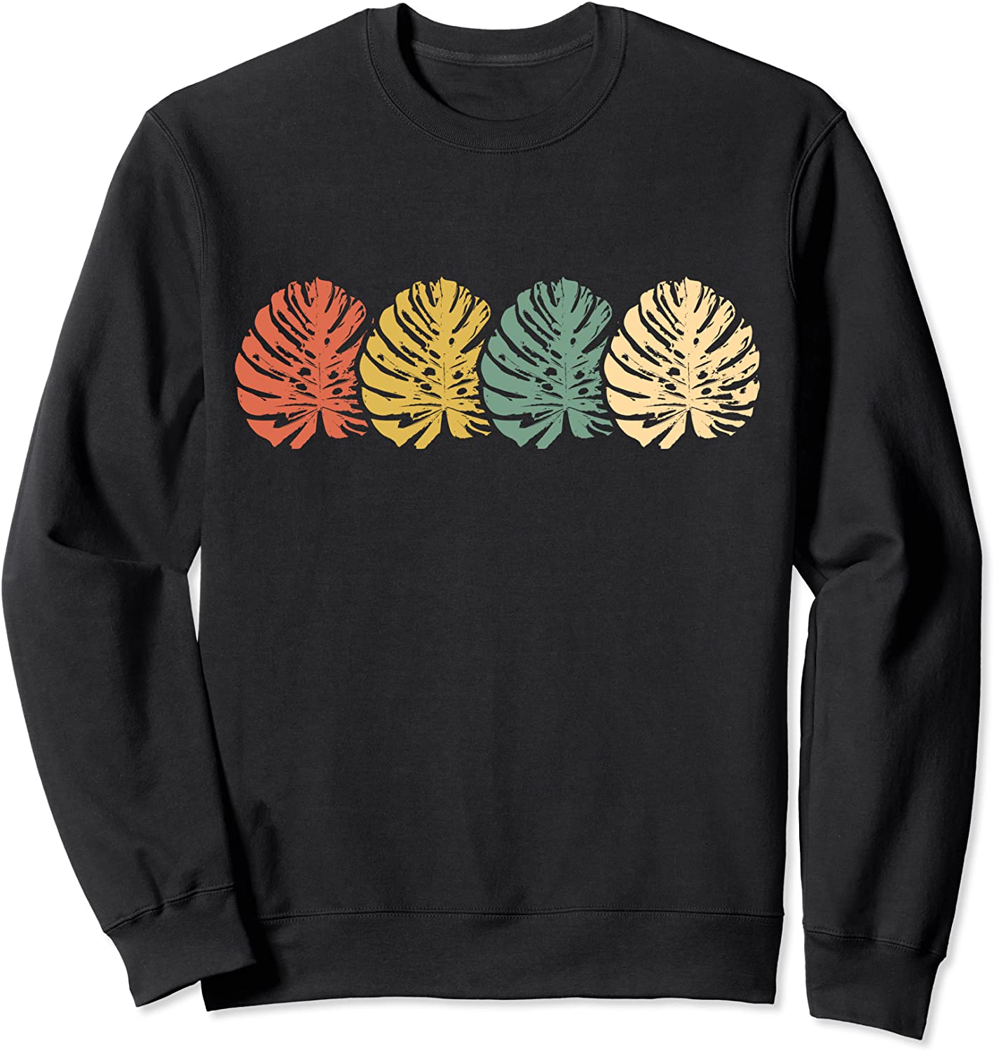 Monstera Deliciosa Monstera Leaf plant Botanical Gardening Sweatshirt