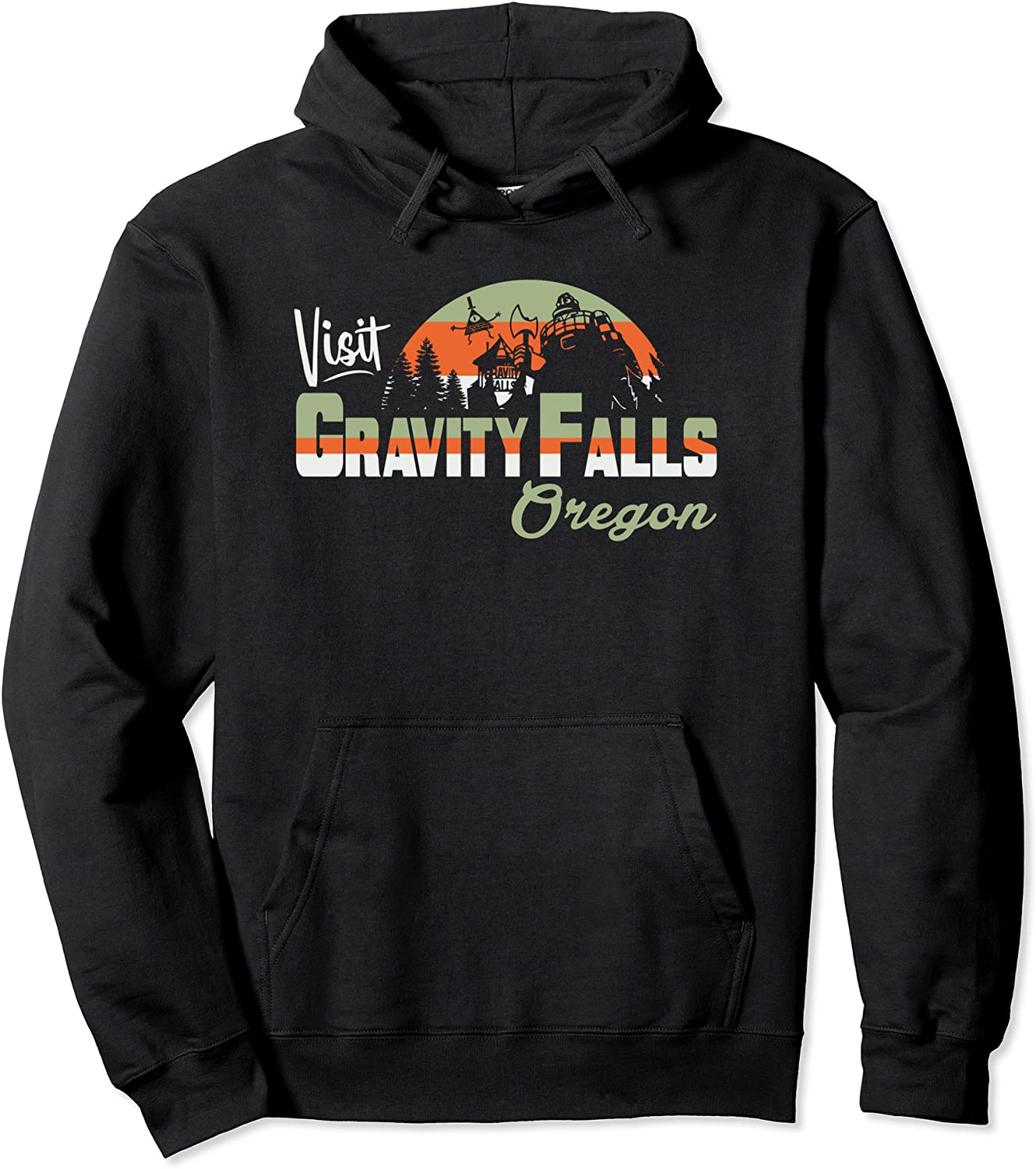 Visit Gravity Falls - Home of the Mystery Shack Pullover Hoodie