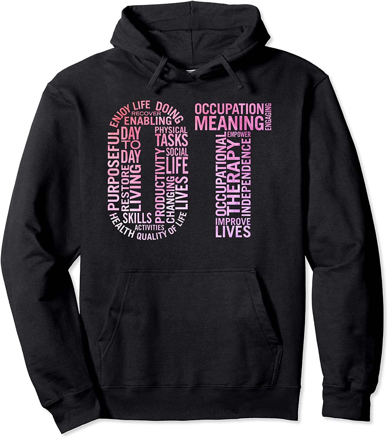 Occupational Therapy Art Hoodie Occupational Therapist Gift