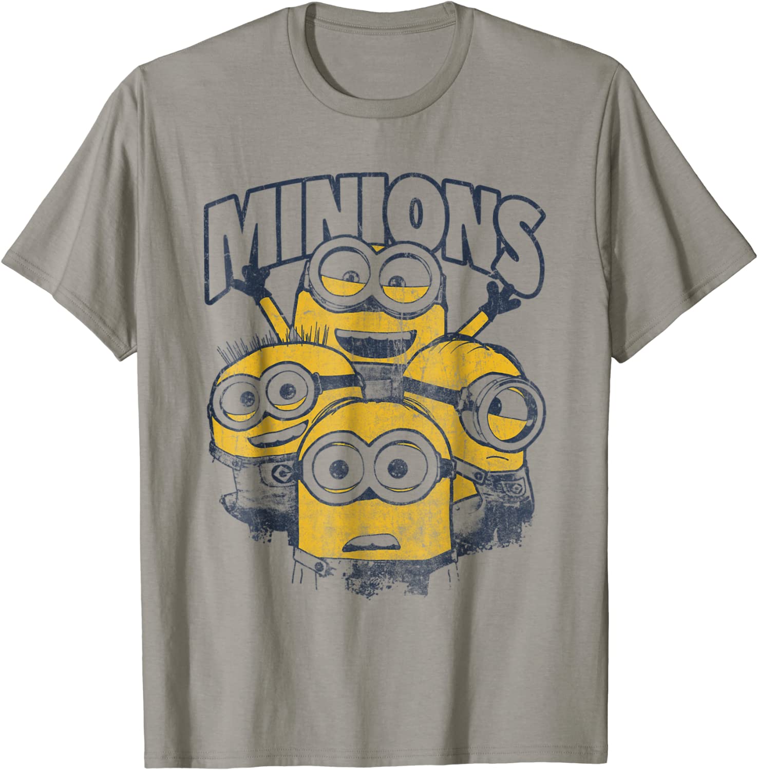 Despicable Me Minions Vintage Group Graphic T-Shirt