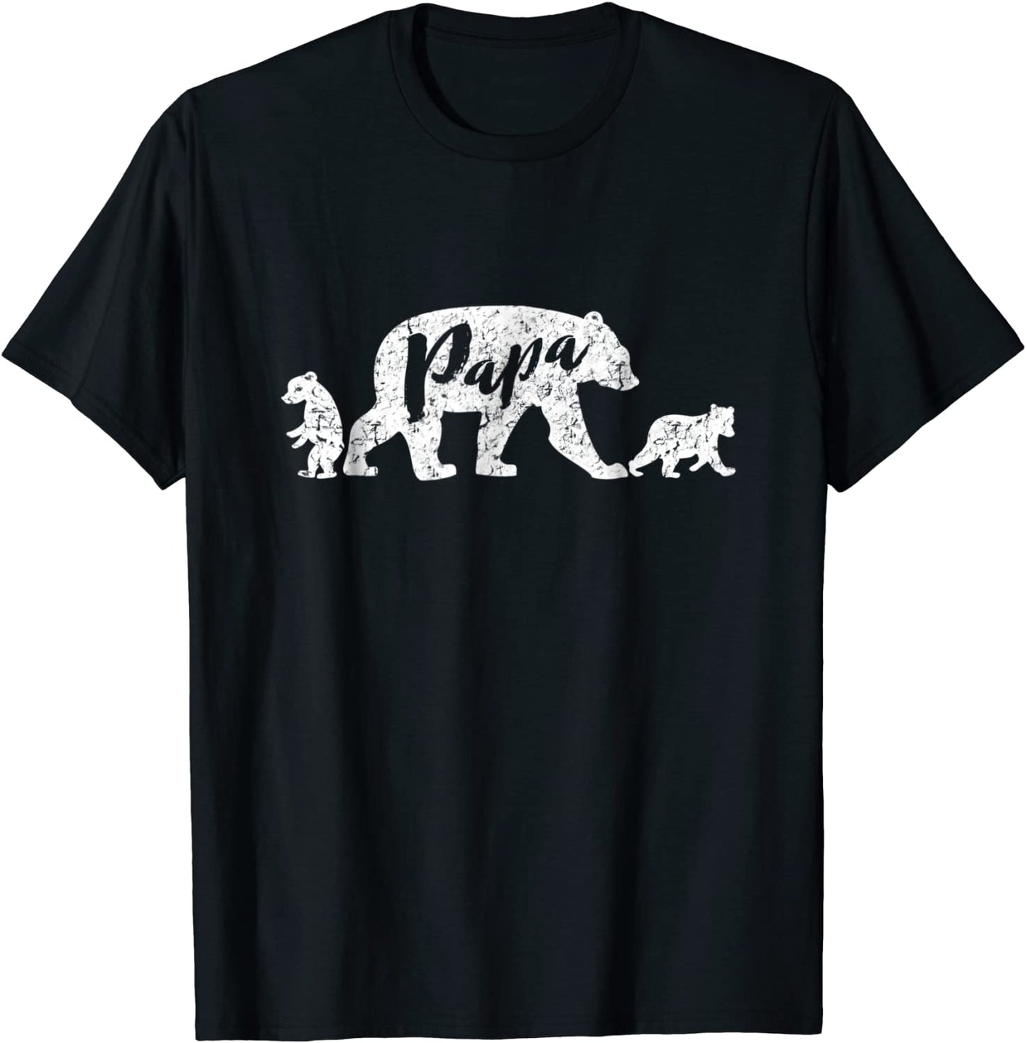 Papa Bear T-Shirt with Two Cubs