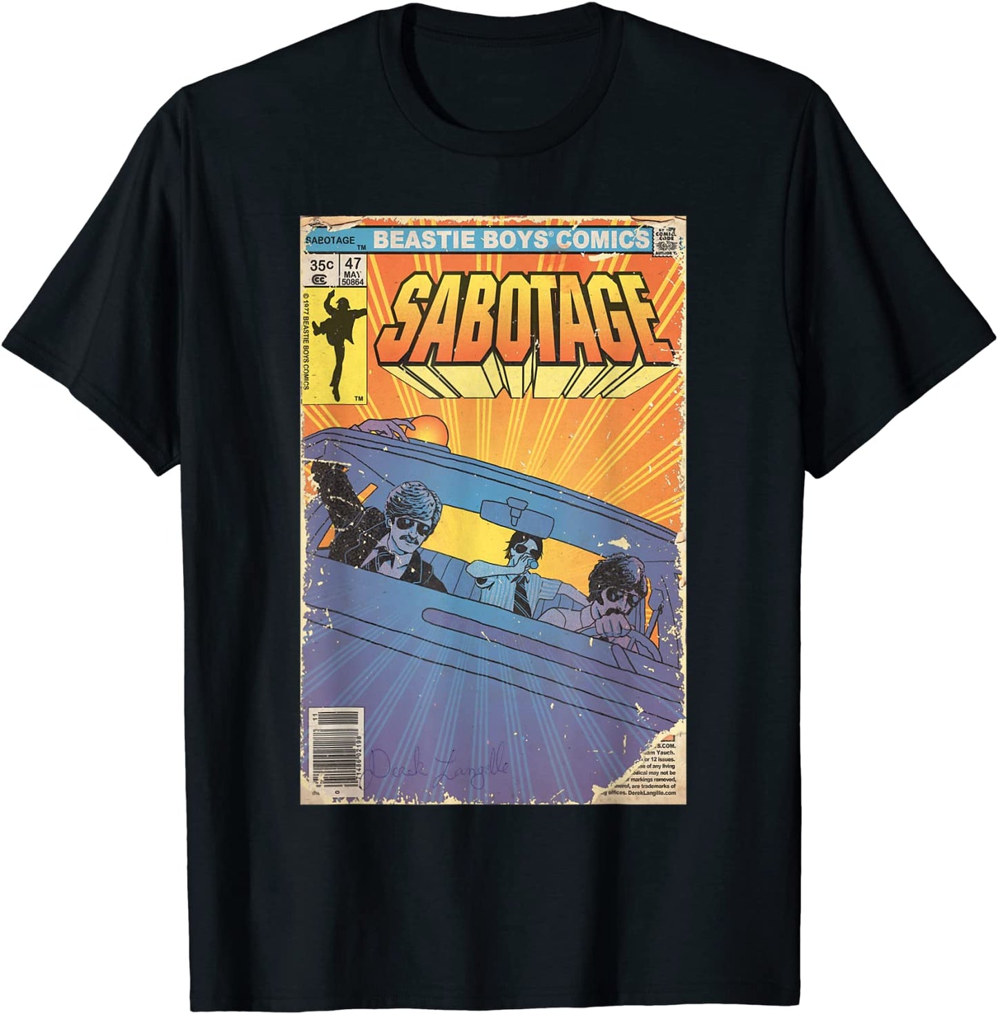 Sabotage Comic T-Shirt