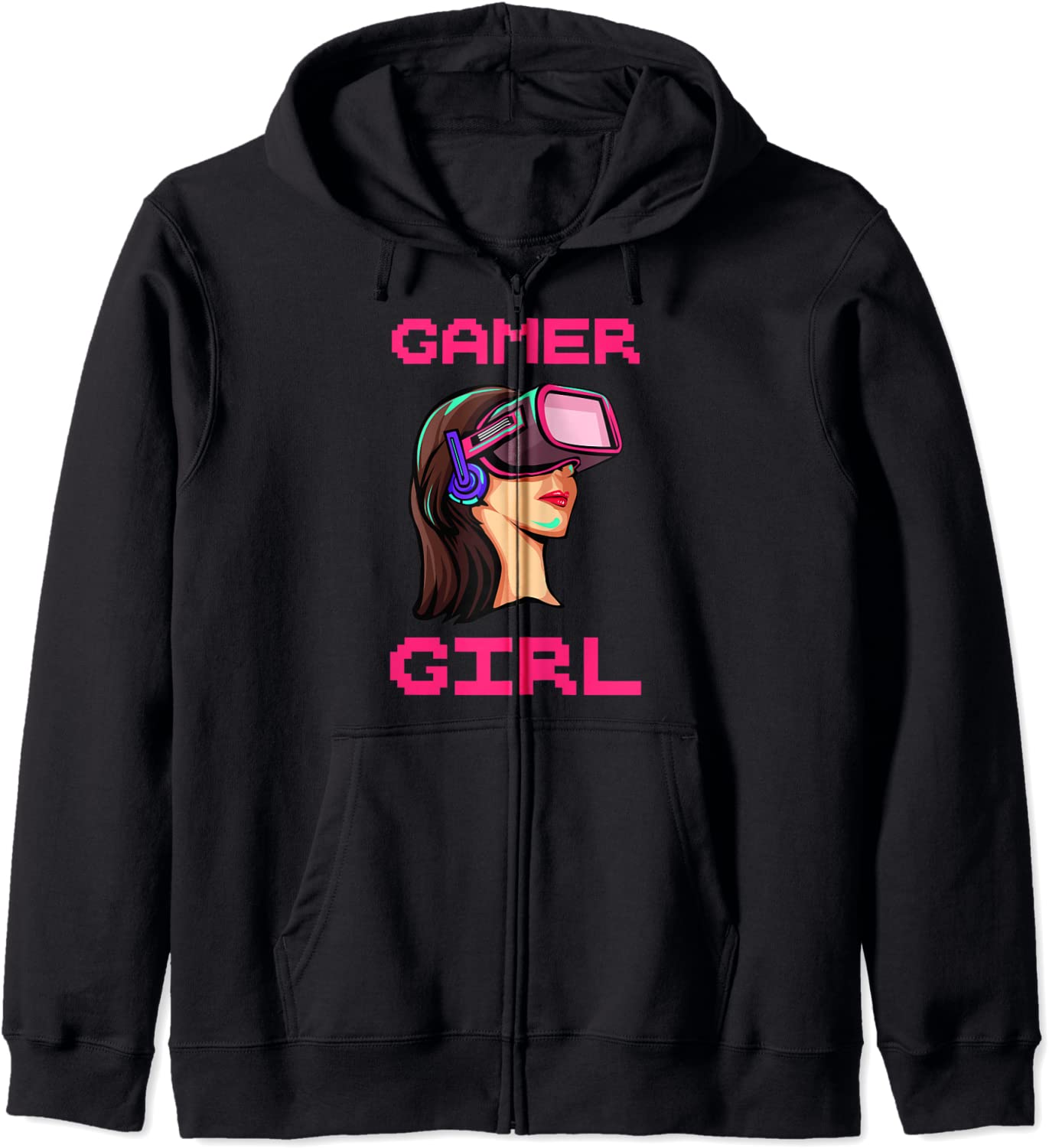 Funny Gamer Girl Gift Cool Video Gamer Women Gaming Lover Hoodie