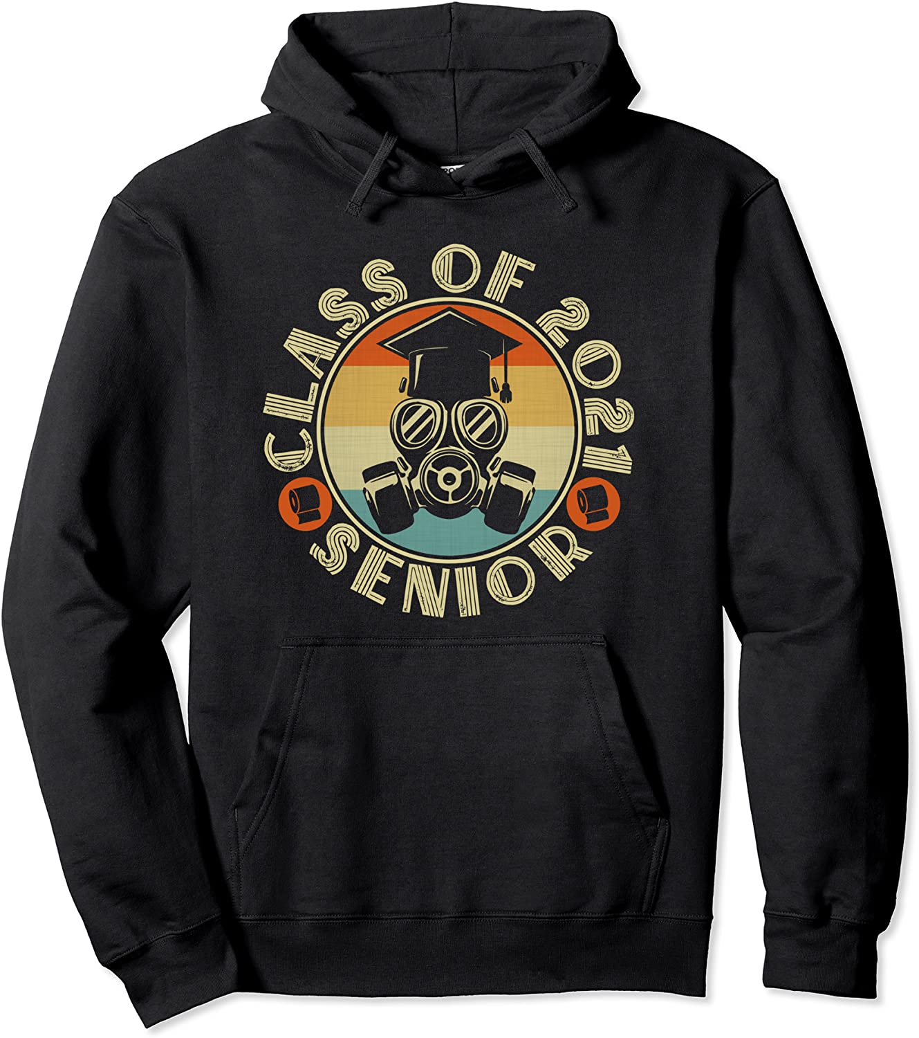 Senior 2021 Vintage Class of 2021 Senior Pullover Hoodie