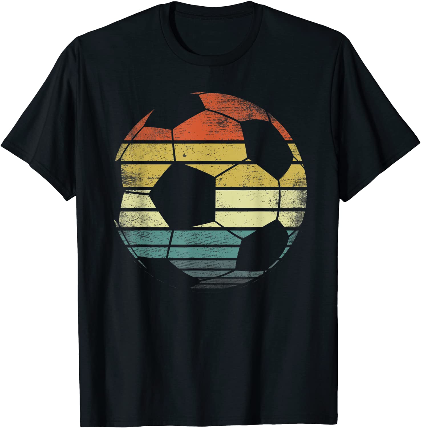 Soccer Player Gifts Funny Ball Retro Vintage Style Coach T-Shirt