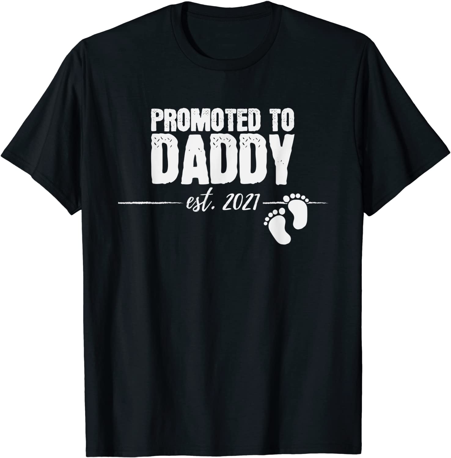 Promoted to Daddy 2021 Soon to be Dad Husband Gift T-Shirt