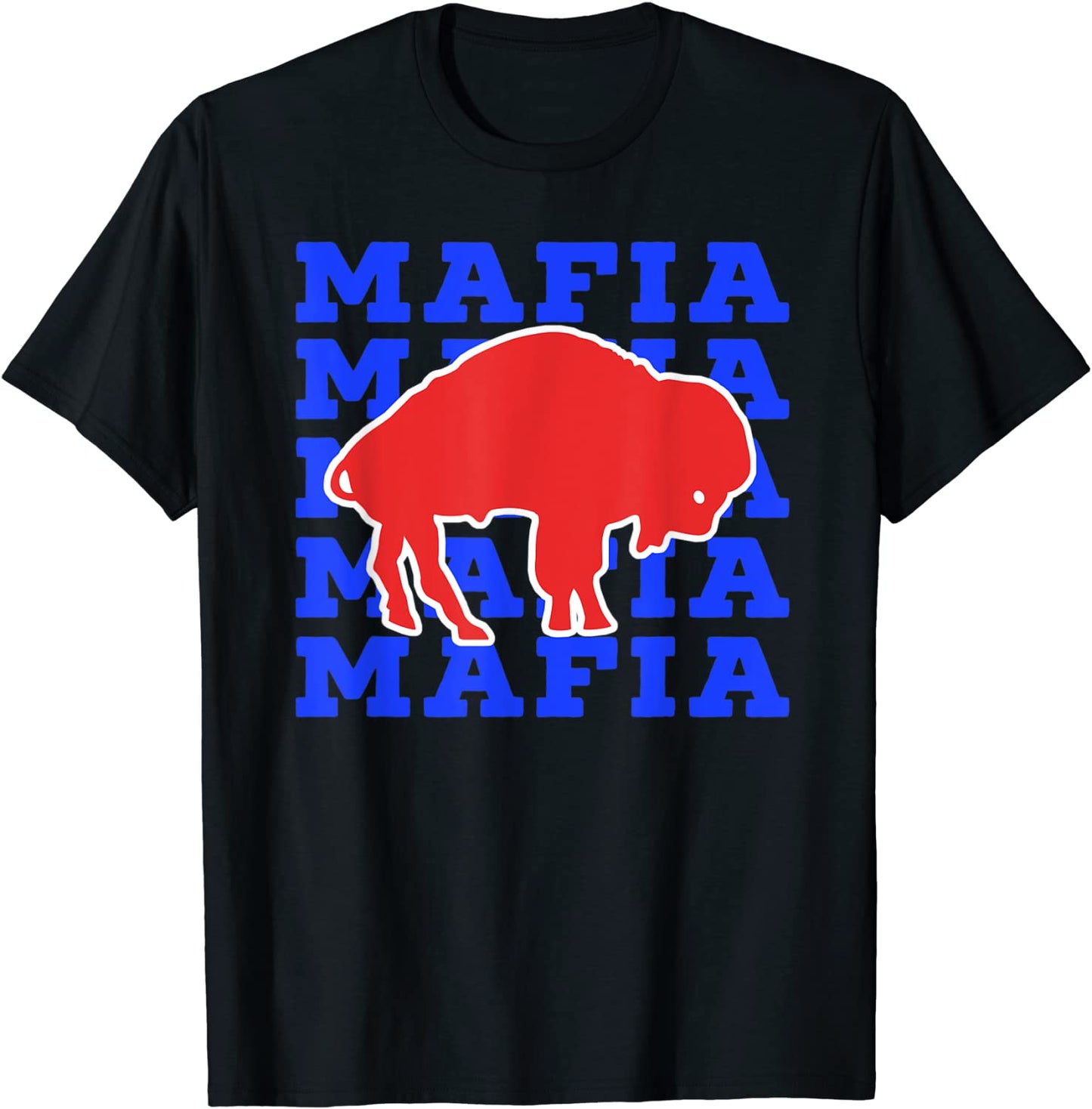 Buffalo Football Mafia NY Sports Fan Gear For Men Women T-Shirt