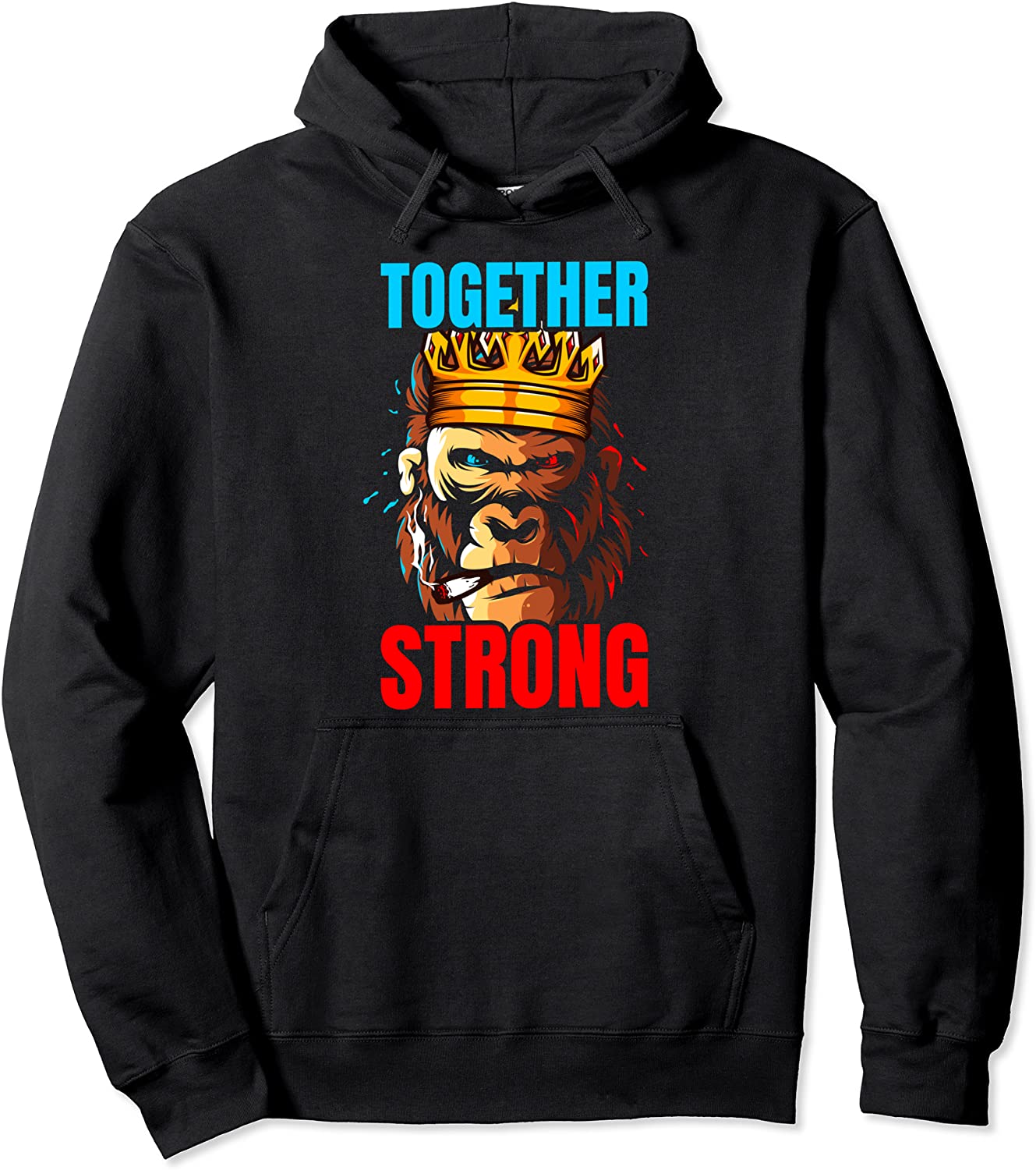 Apes Together Strong Funny Stock Investor Pullover Hoodie