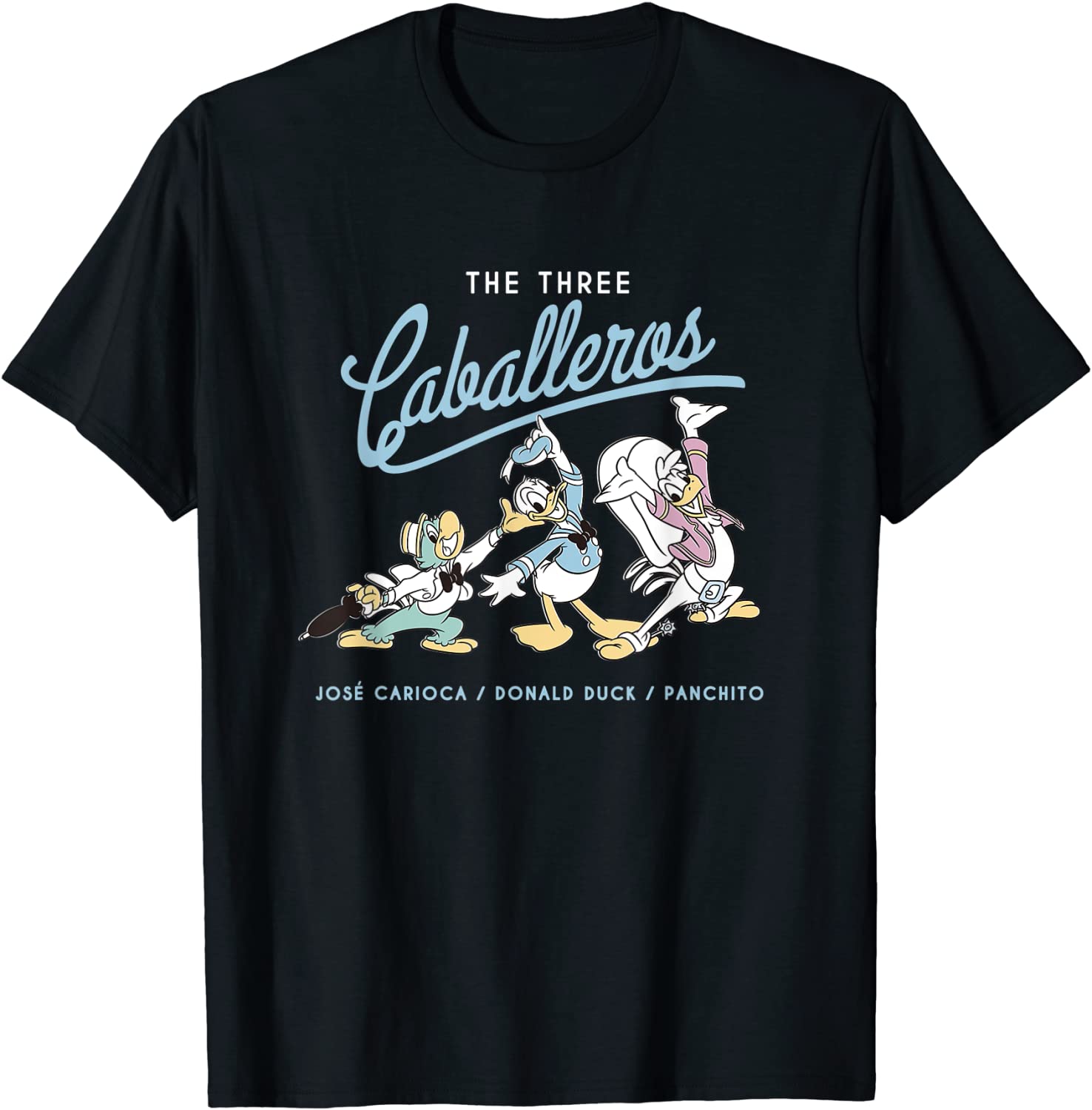 Disney The Three Caballeros Retro Donald Duck T-Shirt