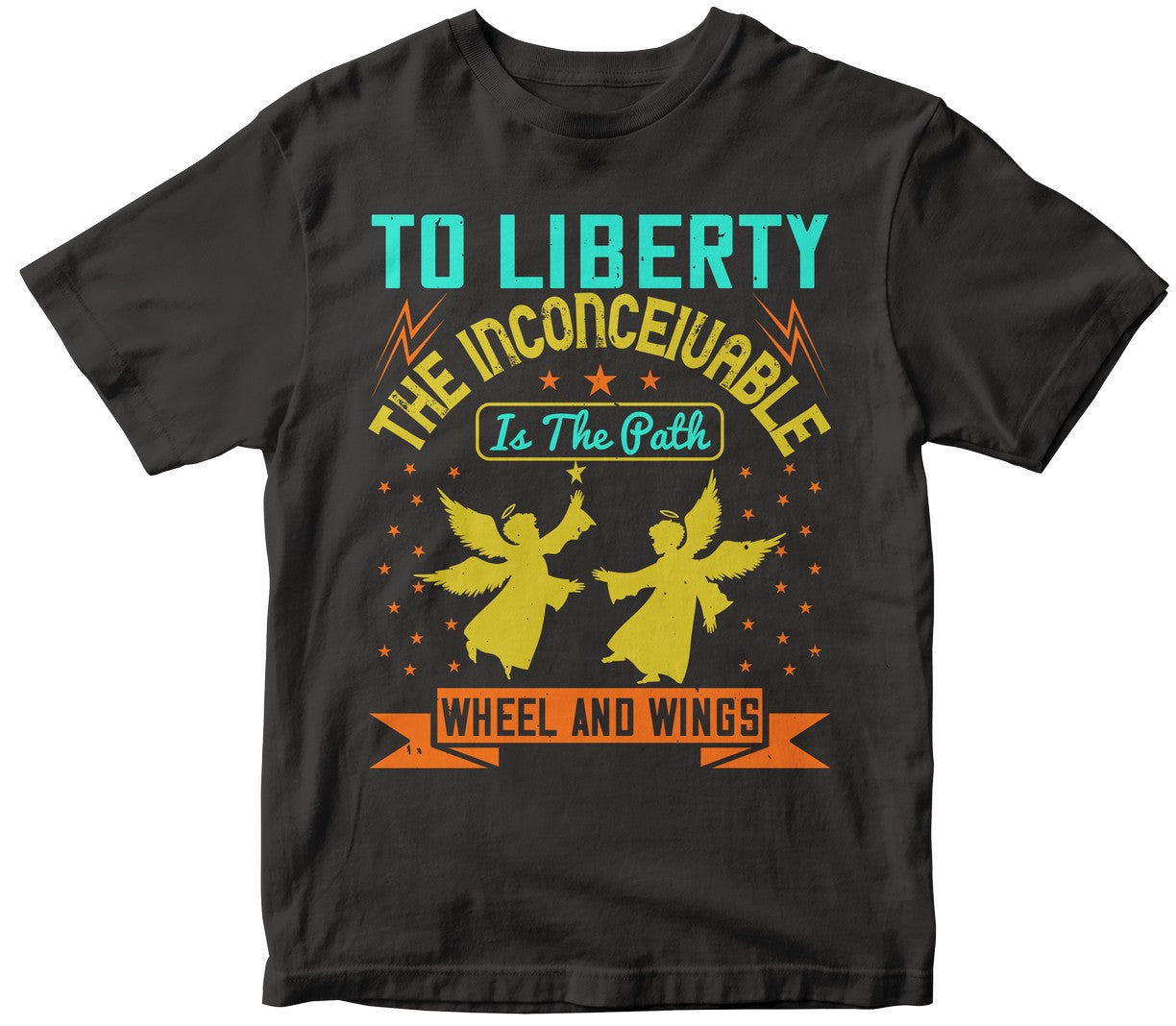 To Liberty, The Inconceivable Is The Path, Wheel And Wings