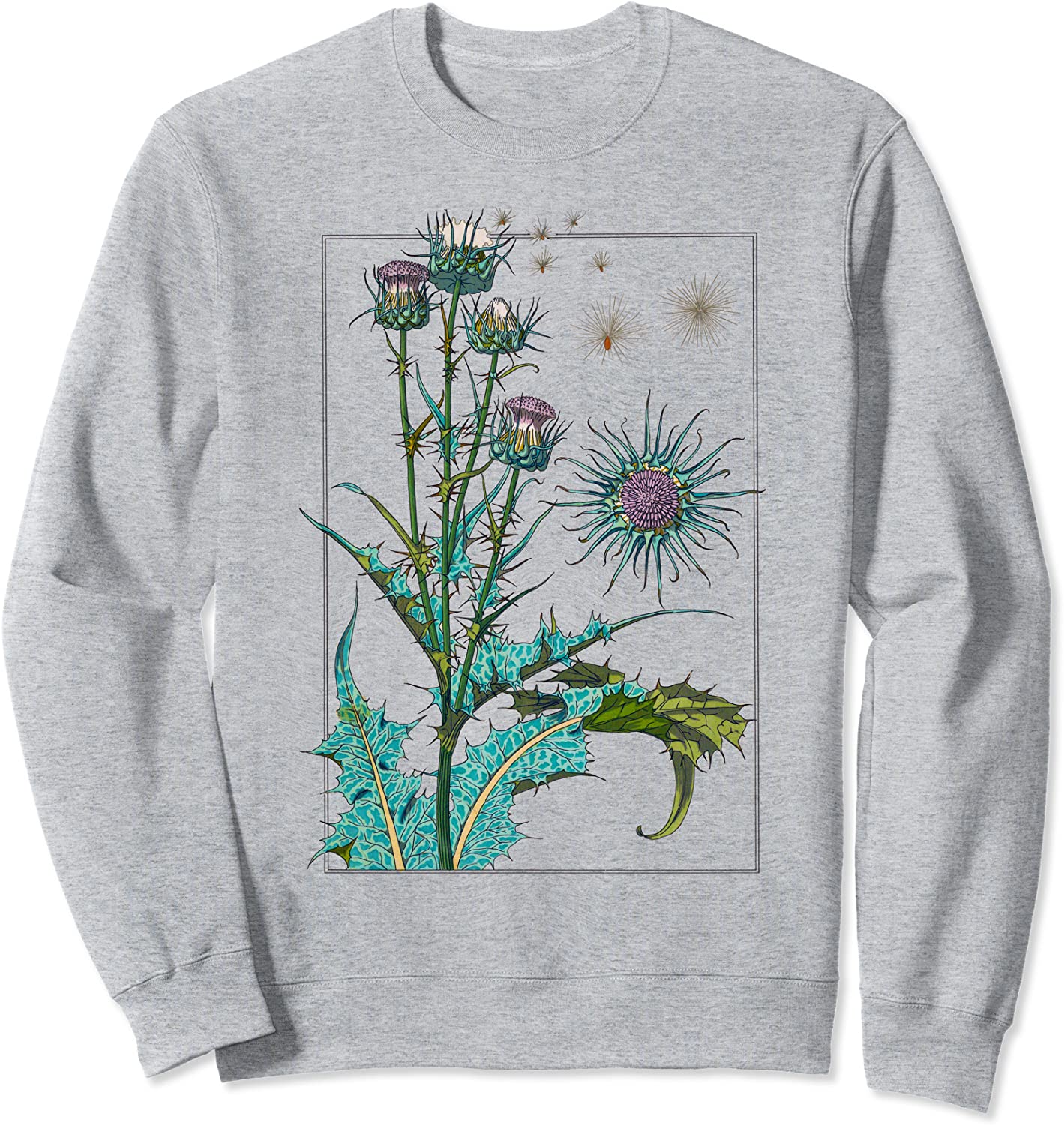 Thistle Flower Scotland love Scottish Thistle Sweatshirt