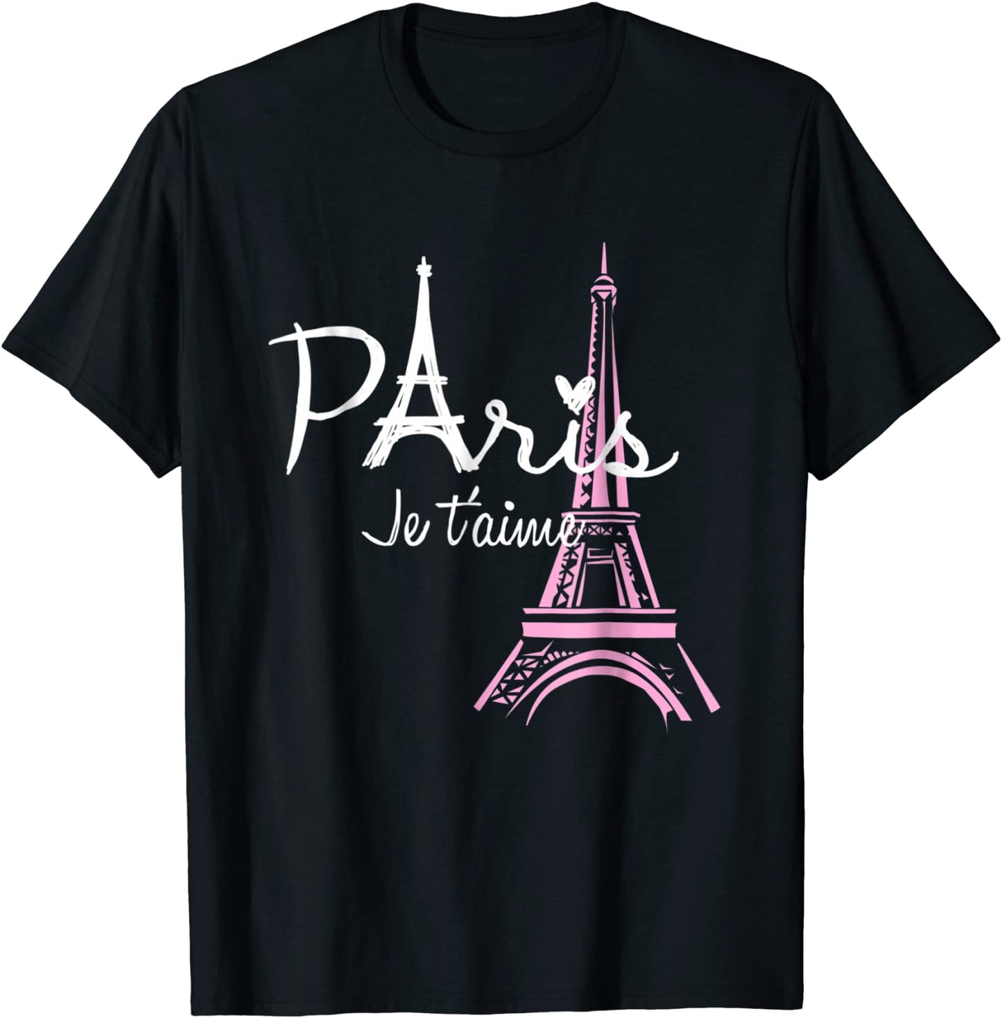 I Love Paris Eiffel Tower France T-Shirt French Souvenir