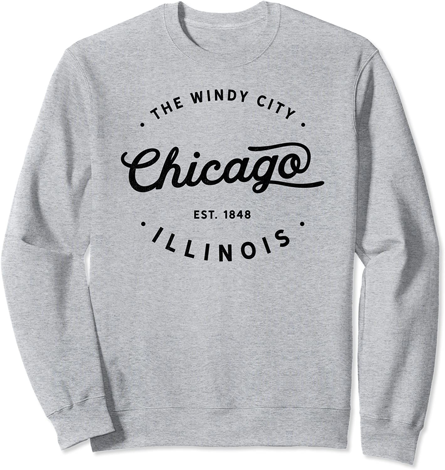 Classic Vintage Retro Chicago Illinois Windy City Sweatshirt