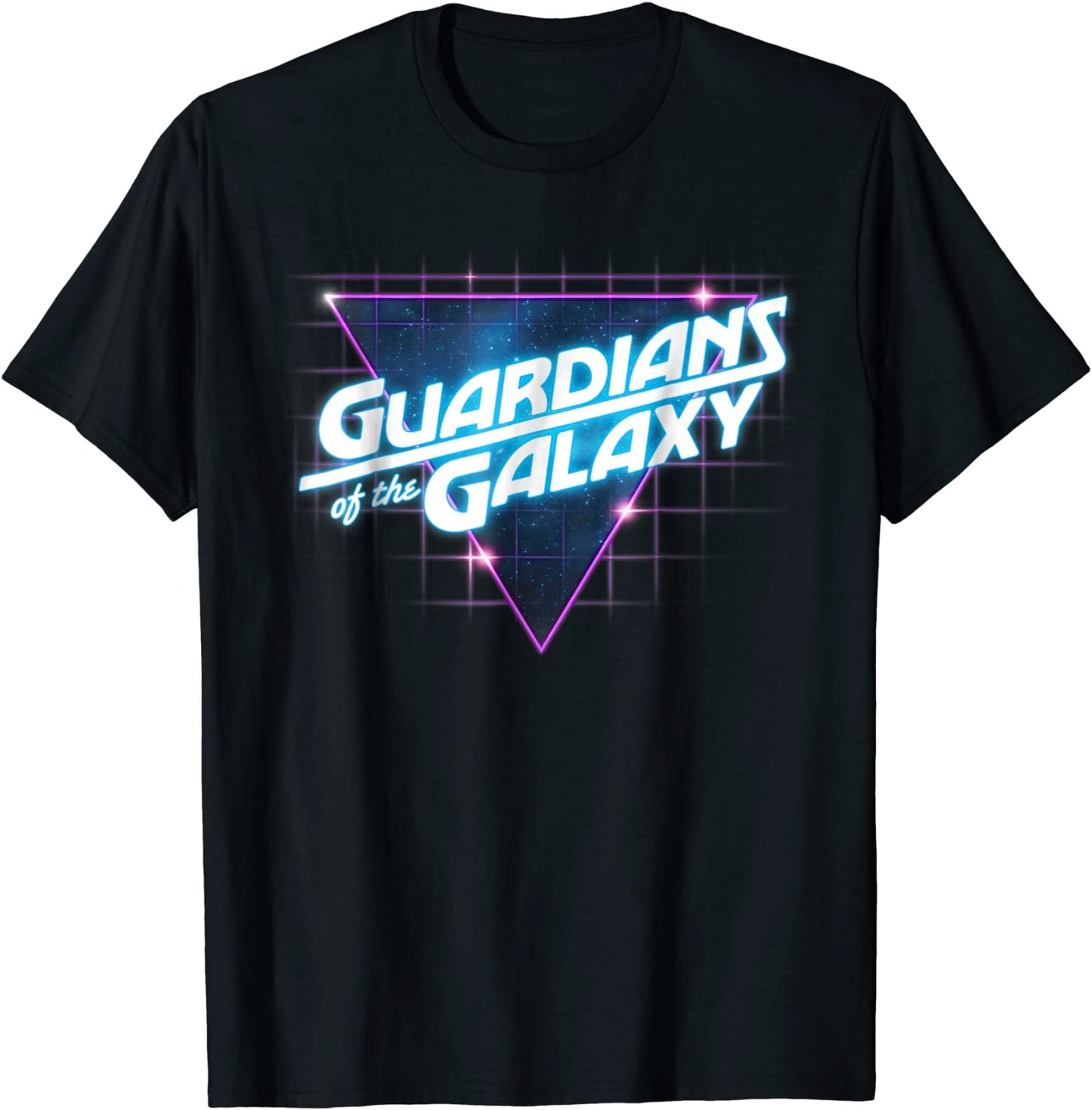 Marvel Guardians of the Galaxy Retro Logo Graphic T-Shirt