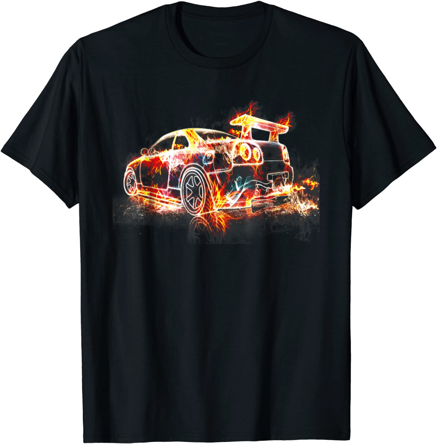 Exotic Car Supercharge Turbo Sports Car T- Shirt