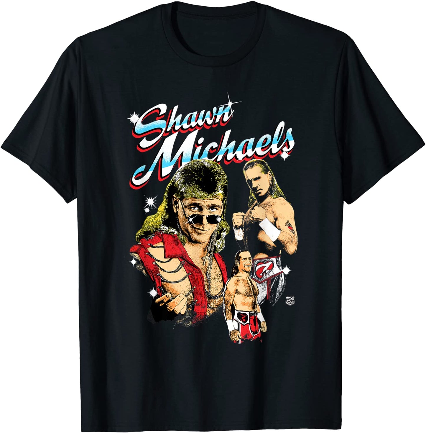 WWE Shawn Michaels Montage T-Shirt