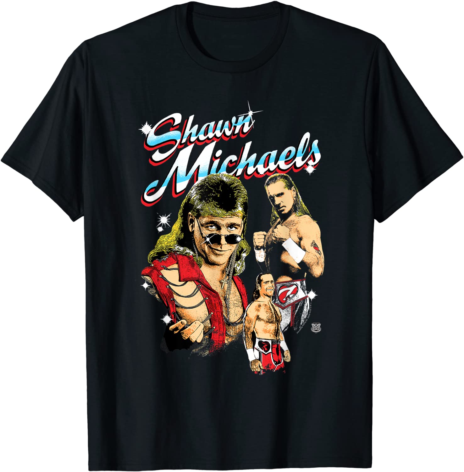 WWE Shawn Michaels Montage T-Shirt