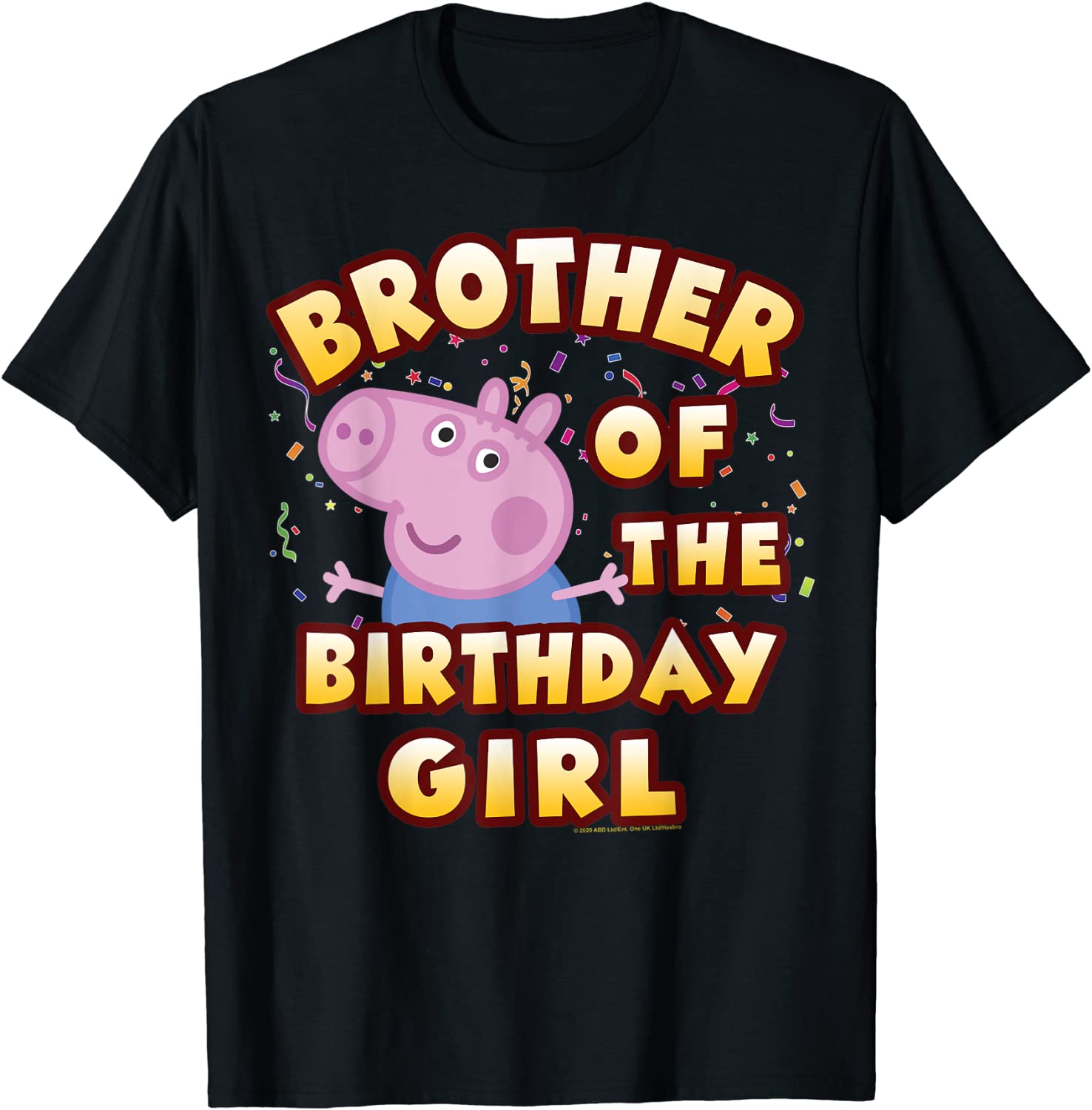 Peppa Pig Brother Of The Birthday Girl T-Shirt