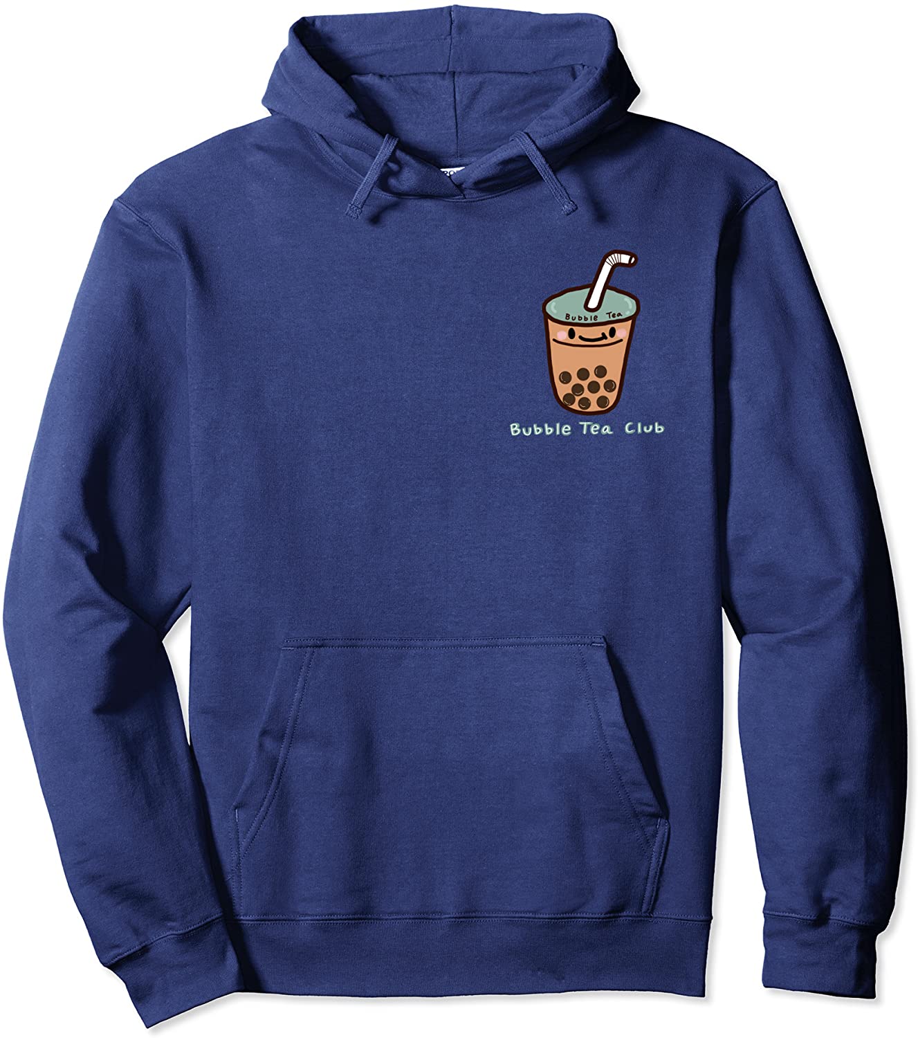 Bubble Tea Club Cute Bubble Milk Tea Boba Milk Tea Graphic Pullover Hoodie