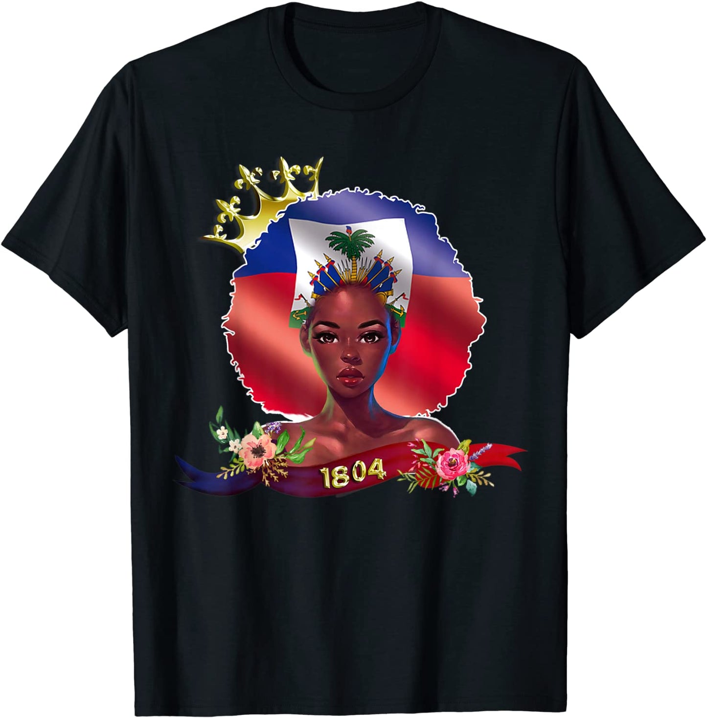 Haitian Queen Haiti Independence flag 1804 T-Shirt