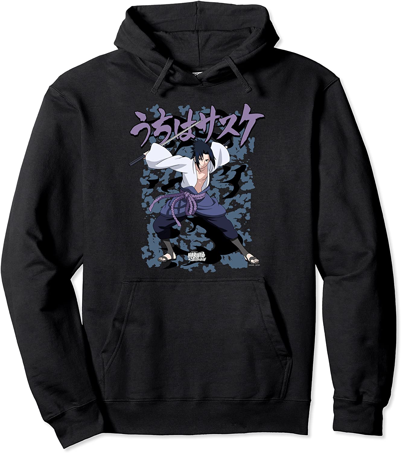 Naruto Shippuden Sasuke Curse Pullover Hoodie